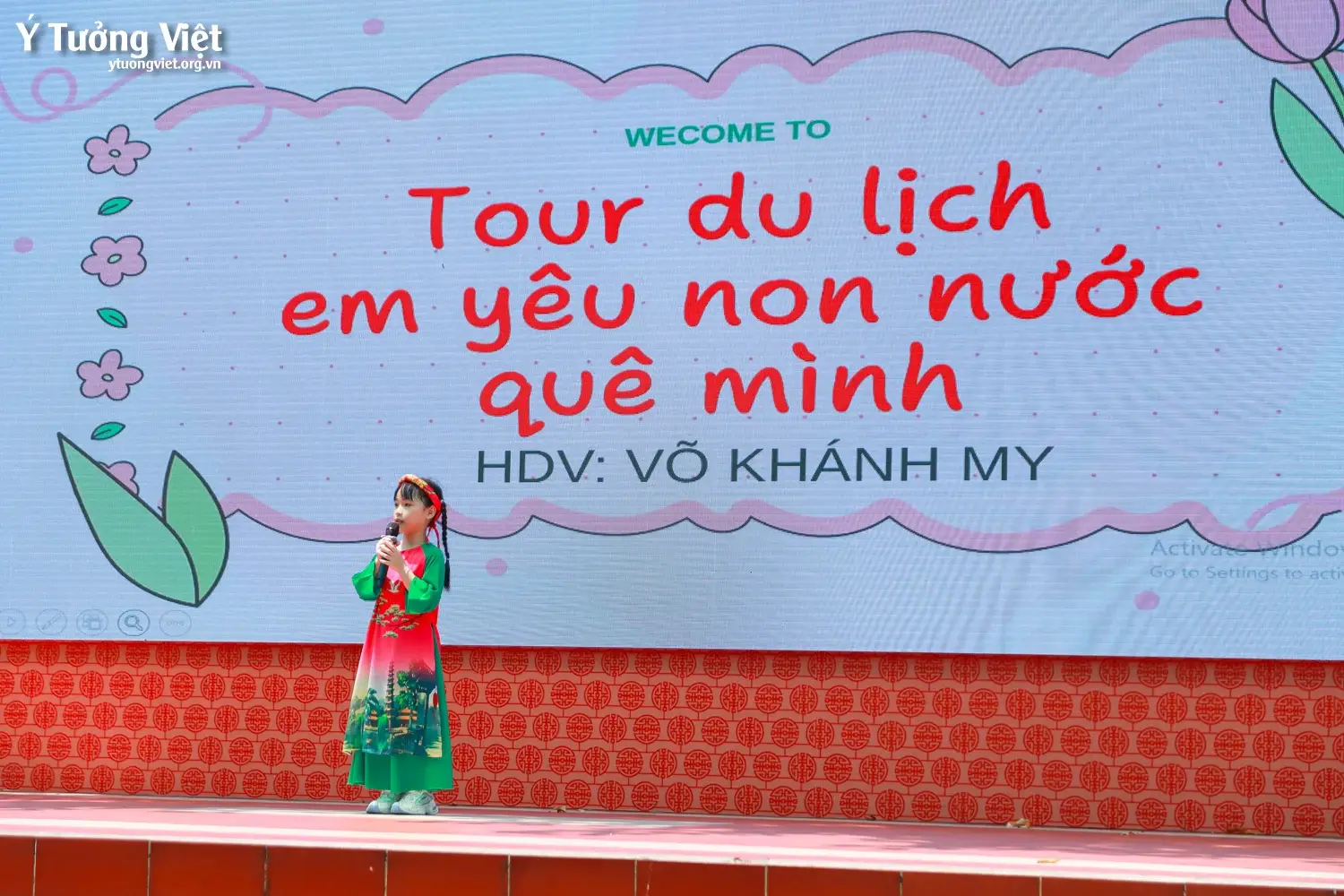 Chung kết cuộc thi Tìm kiếm tài năng MC Nhí trường TH Lê Văn Tám – Lan toả đam mê cùng niềm tự hào