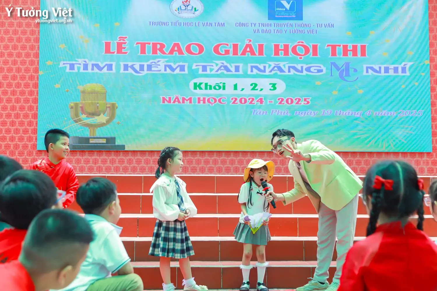 Chung kết cuộc thi Tìm kiếm tài năng MC Nhí trường TH Lê Văn Tám – Lan toả đam mê cùng niềm tự hào