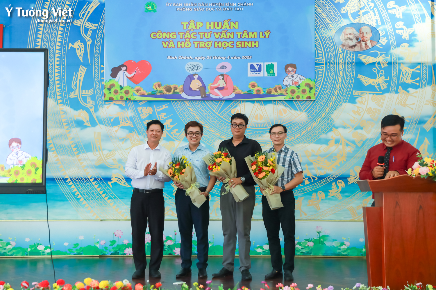 Dự án phát triển Tâm lý học đường 2024 – 2025 | Tập huấn “Công tác tư vấn tâm lý và hỗ trợ học sinh” – Phòng GD&ĐT huyện Bình Chánh