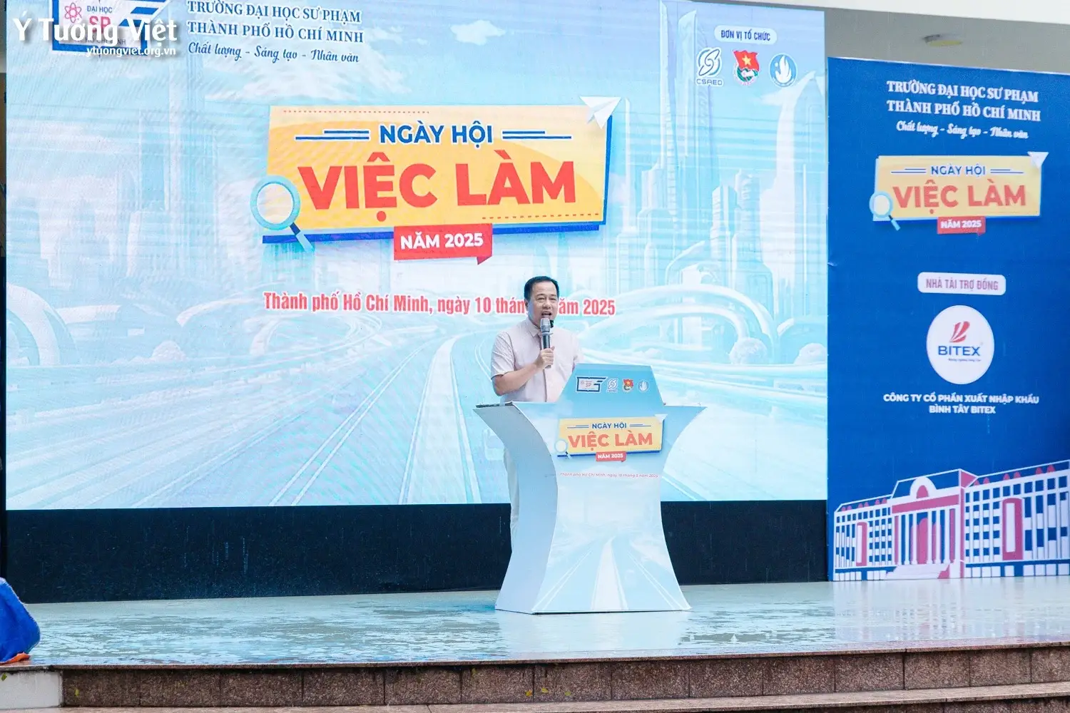 Ngày hội việc làm HCMUE 2025 | Không chỉ là tuyển dụng, mà là sứ mệnh kết nối những giá trị giáo dục bền vững