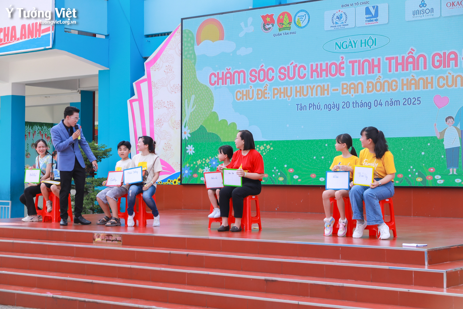 Ngày hội “Chăm sóc tinh thần Việt” – Trường TH Phan Chu Trinh