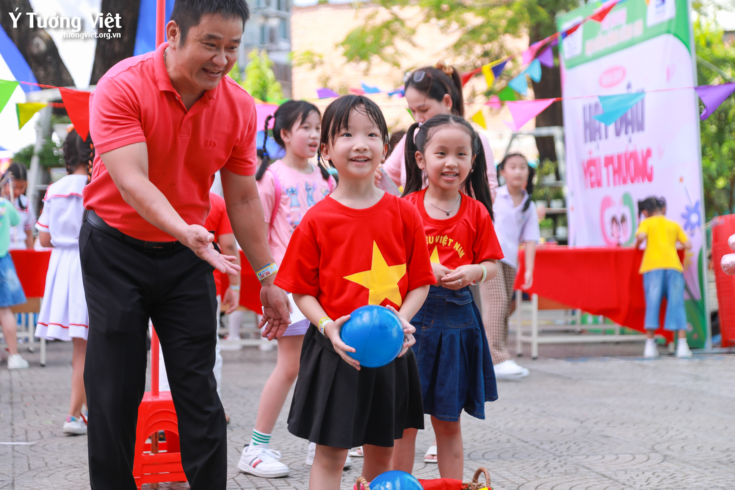 Ngày hội “Chăm sóc tinh thần Việt” – Trường TH Phan Chu Trinh