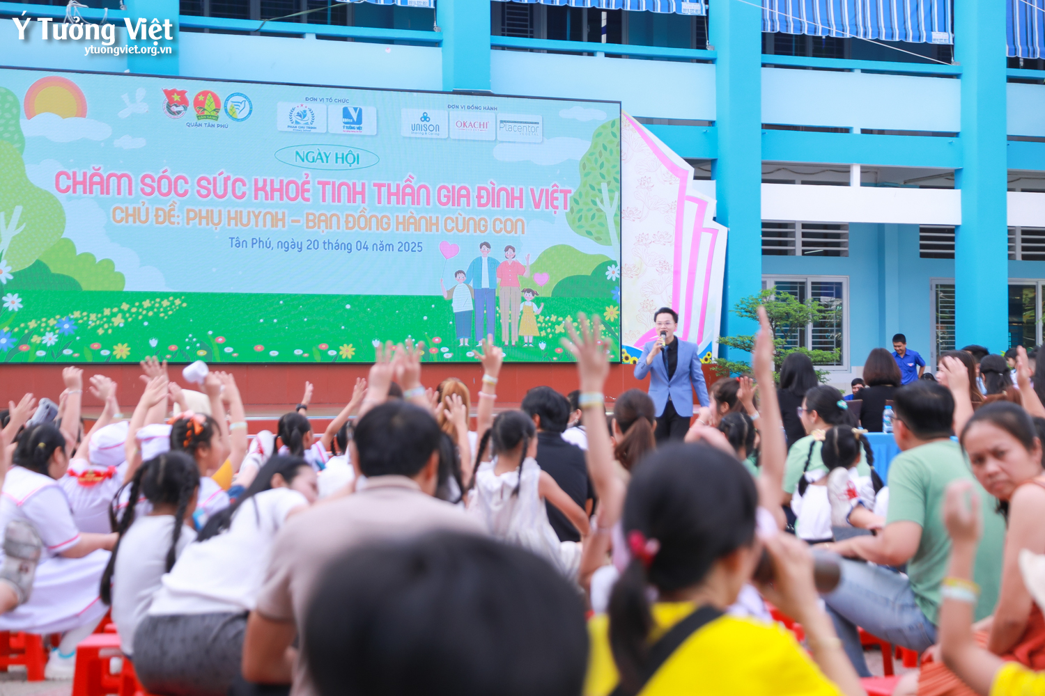 Ngày hội “Chăm sóc tinh thần Việt” – Trường TH Phan Chu Trinh