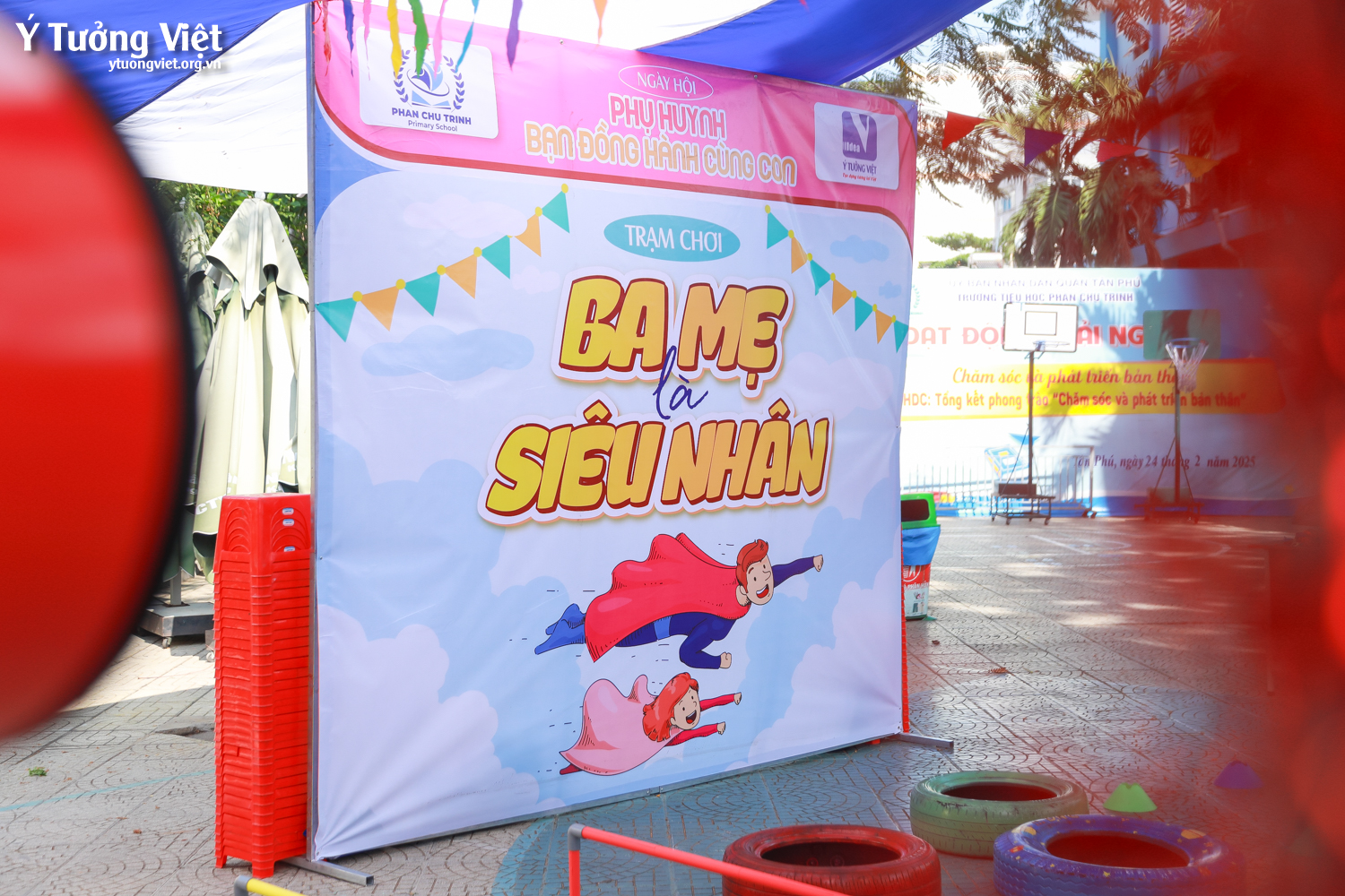 Ngày hội “Chăm sóc tinh thần Việt” – Trường TH Phan Chu Trinh