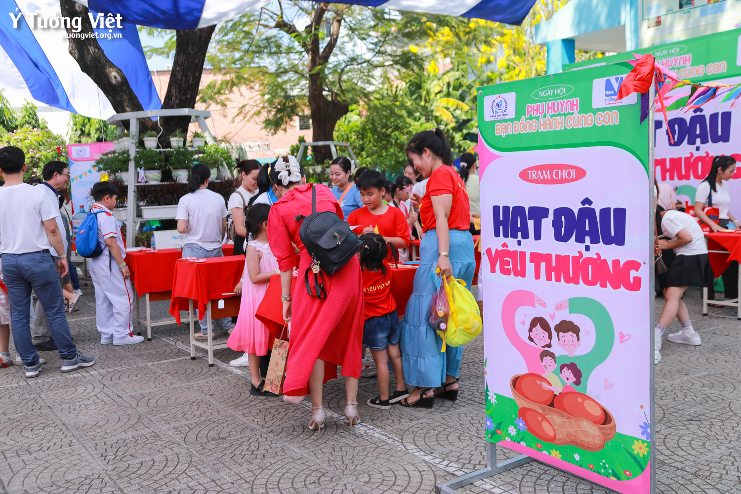 Ngày hội “Chăm sóc tinh thần Việt” – Trường TH Phan Chu Trinh