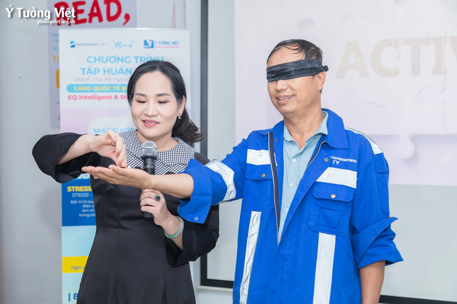 Ý Tưởng Việt & Cảng Quốc tế Sài Gòn Việt Nam | Chương trình tập huấn nội bộ “EQ Itelligent & Stress Management”