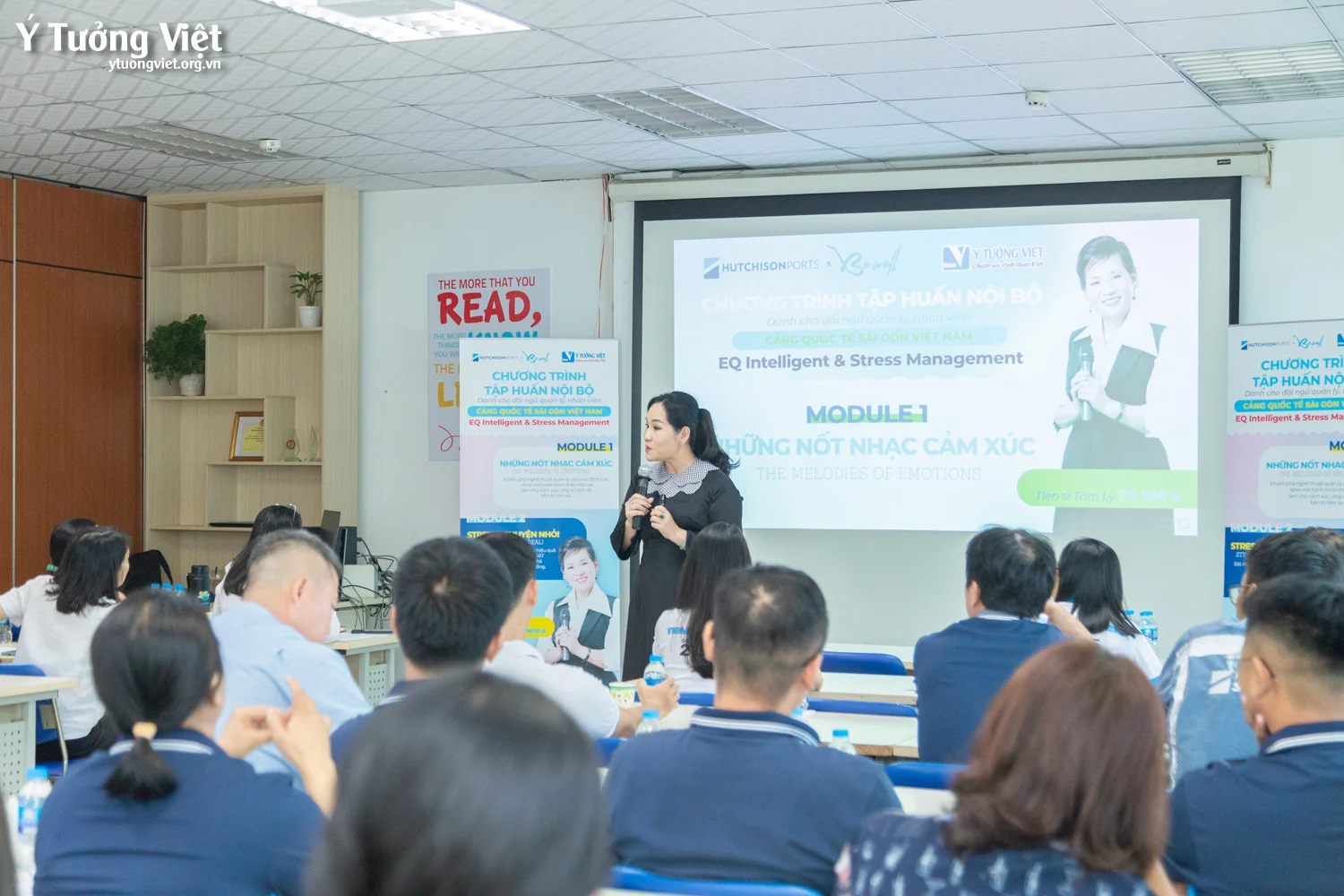 Ý Tưởng Việt & Cảng Quốc tế Sài Gòn Việt Nam | Chương trình tập huấn nội bộ “EQ Itelligent & Stress Management”