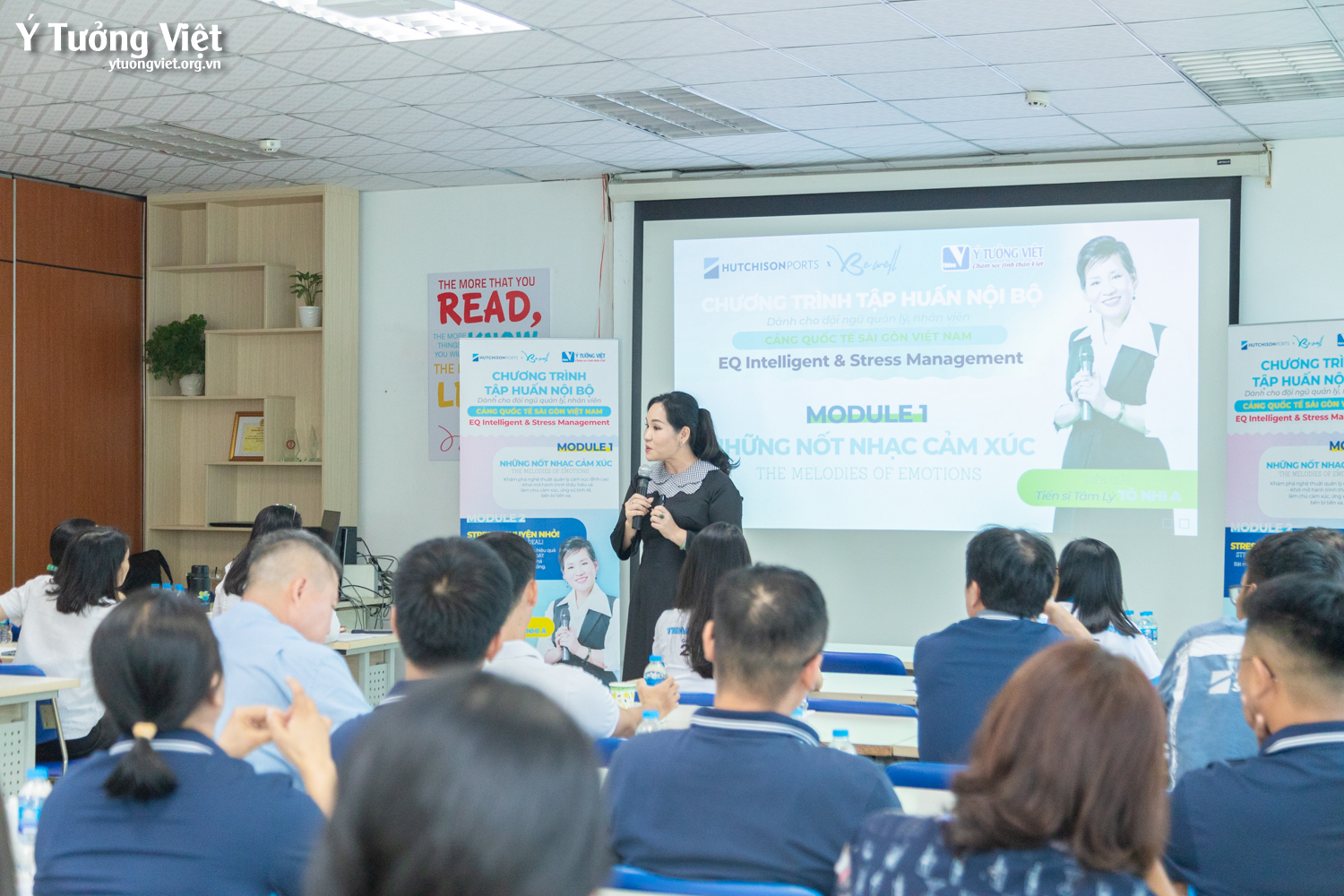 Ý Tưởng Việt & Cảng Quốc tế Sài Gòn Việt Nam | Chương trình tập huấn nội bộ “EQ Itelligent & Stress Management”