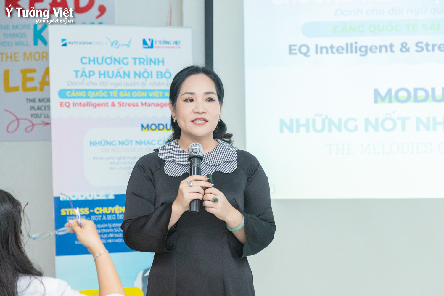 Ý Tưởng Việt & Cảng Quốc tế Sài Gòn Việt Nam | Chương trình tập huấn nội bộ “EQ Itelligent & Stress Management”