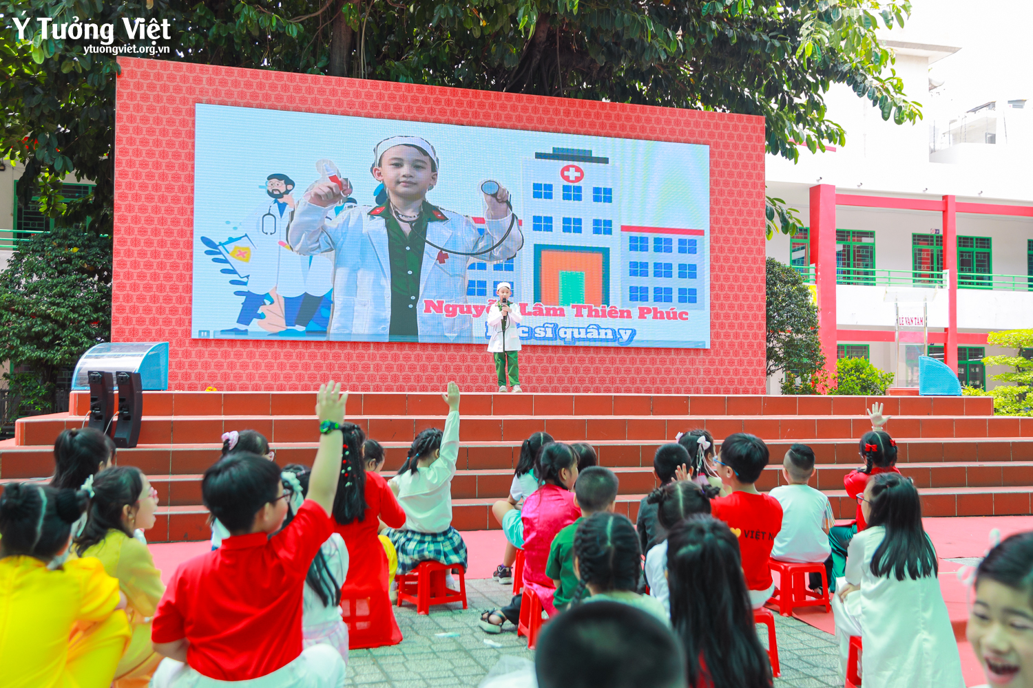 Chung kết cuộc thi Tìm kiếm tài năng MC Nhí trường TH Lê Văn Tám – Lan toả đam mê cùng niềm tự hào