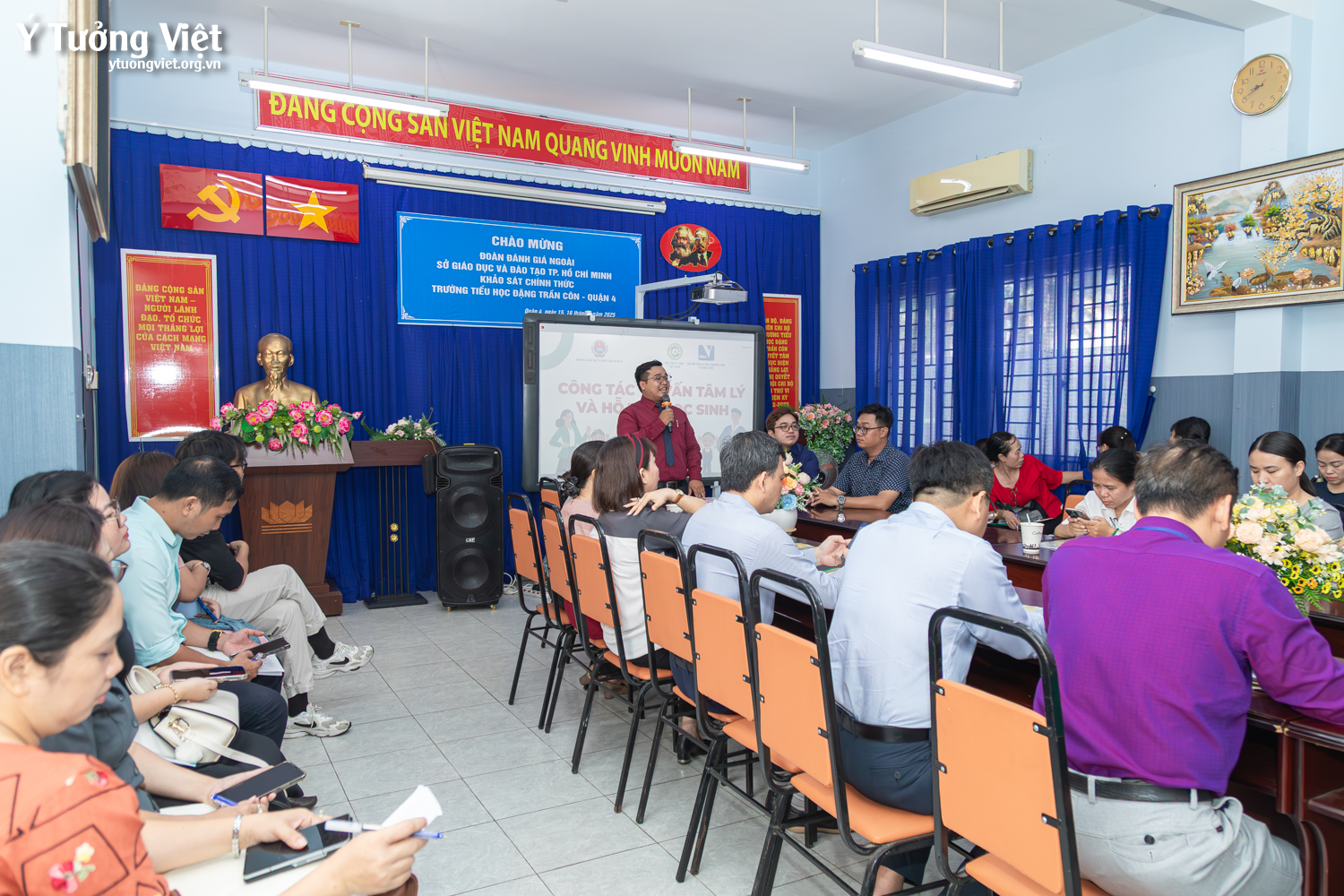 Chuyên đề tập huấn “Triển khai dự án Tư vấn tâm lý ở trường Tiểu học và Trung học cơ sở” – Phòng GD&ĐT Quận 4