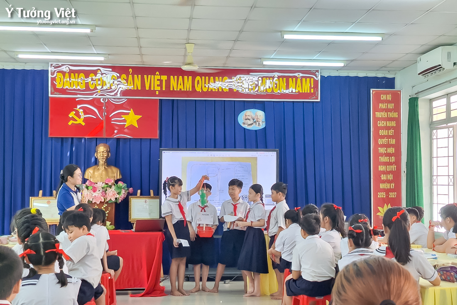 Lớp học mở STEM TH An Phong – Để ba mẹ hiểu con thêm một chút cùng những trải nghiệm học tập mới mẻ