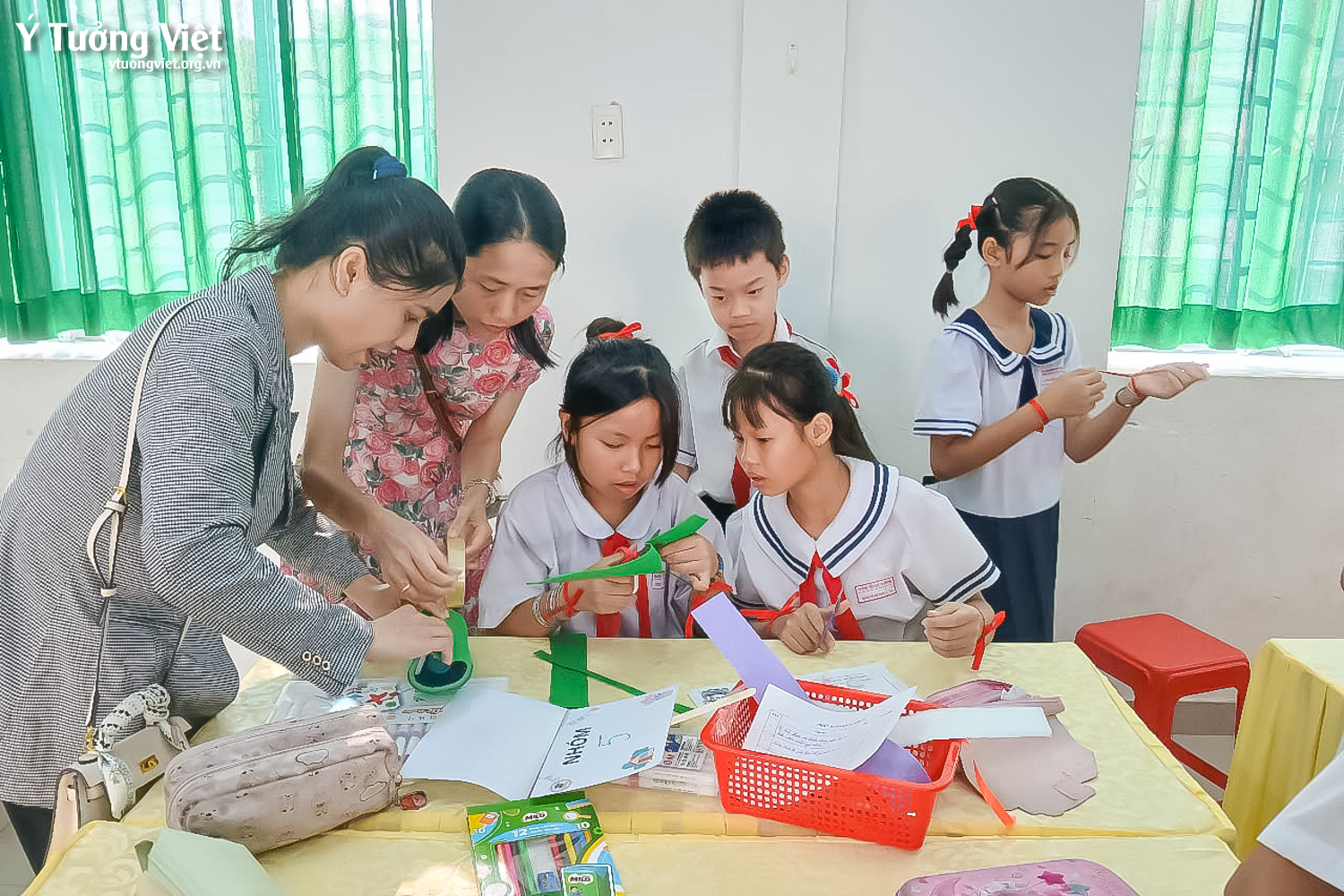 Lớp học mở STEM TH An Phong – Để ba mẹ hiểu con thêm một chút cùng những trải nghiệm học tập mới mẻ