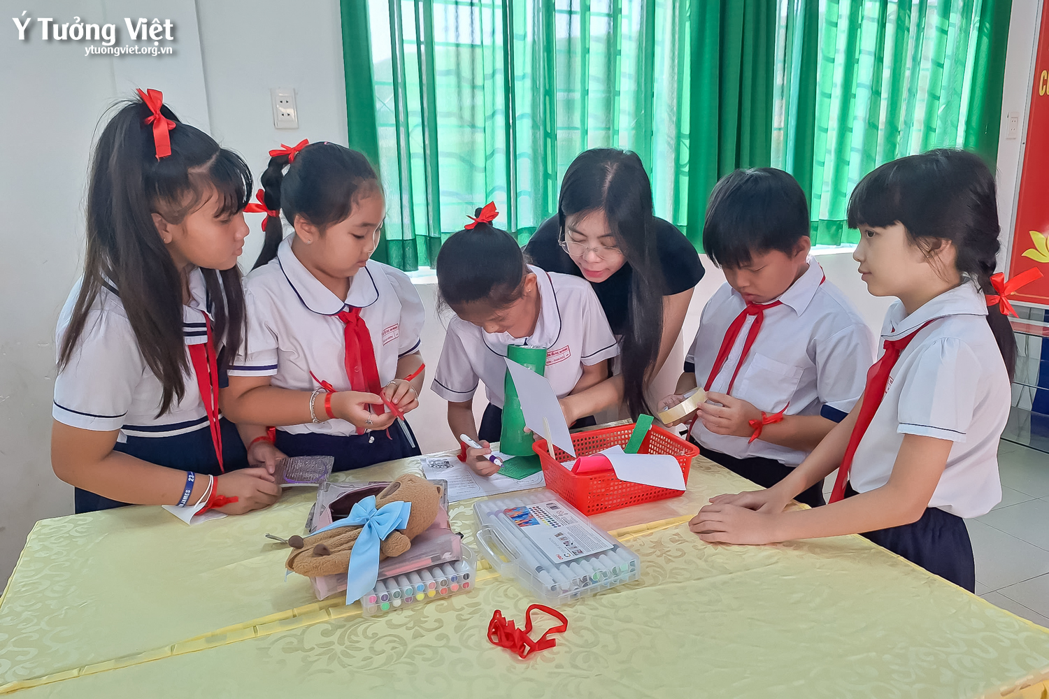 Lớp học mở STEM TH An Phong – Để ba mẹ hiểu con thêm một chút cùng những trải nghiệm học tập mới mẻ