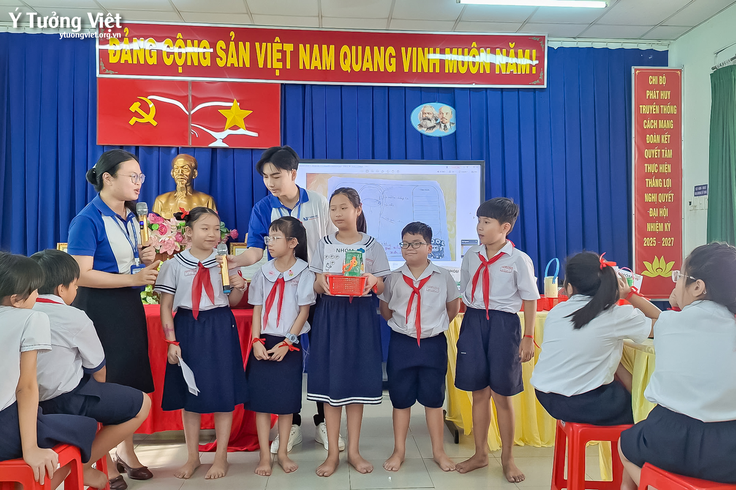 Lớp học mở STEM TH An Phong – Để ba mẹ hiểu con thêm một chút cùng những trải nghiệm học tập mới mẻ