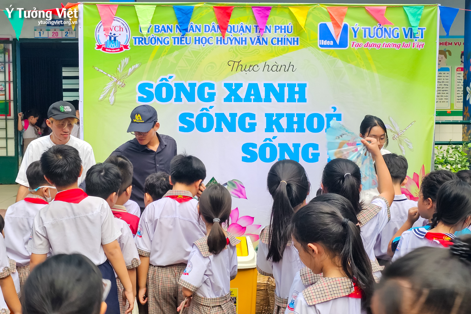 Ngày hội “Chúng em tự hào làm theo lời Bác” ở trường TH Huỳnh Văn Chính – Học tập, rèn luyện và trưởng thành