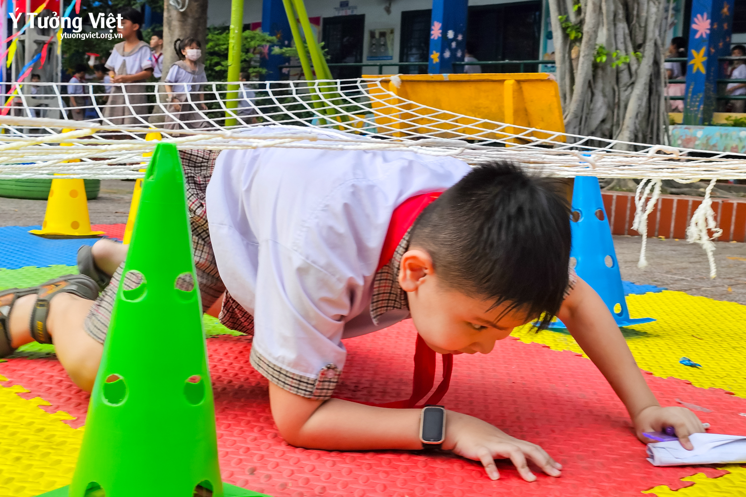 Ngày hội “Chúng em tự hào làm theo lời Bác” ở trường TH Huỳnh Văn Chính – Học tập, rèn luyện và trưởng thành