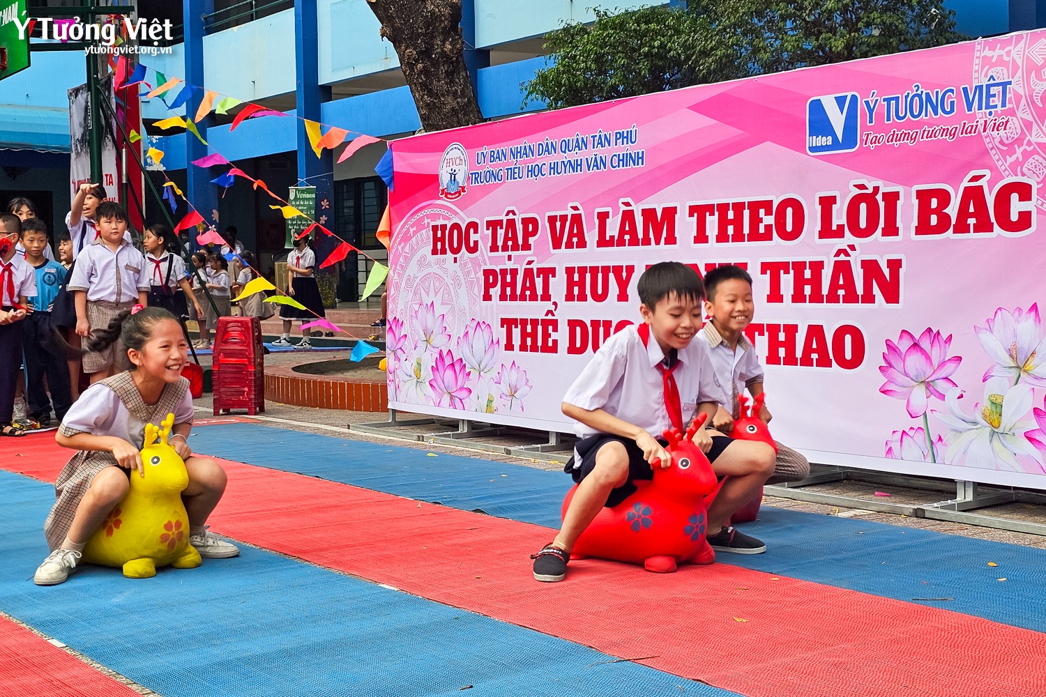 Ngày hội “Chúng em tự hào làm theo lời Bác” ở trường TH Huỳnh Văn Chính – Học tập, rèn luyện và trưởng thành