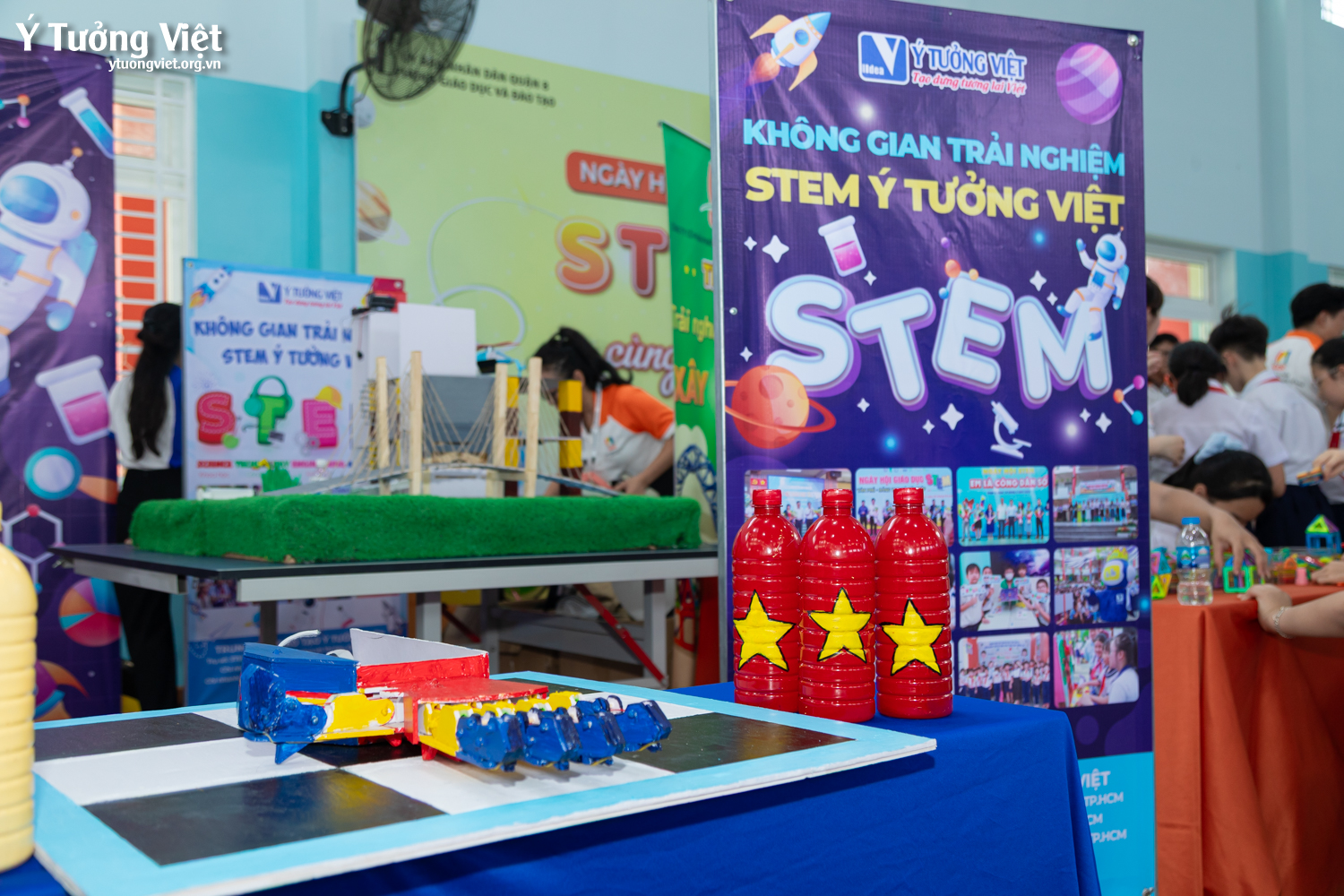 Ngày hội Giáo dục STEM cấp Tiểu học Quận 8: Khơi nguồn sáng tạo – Kiến tạo tương lai