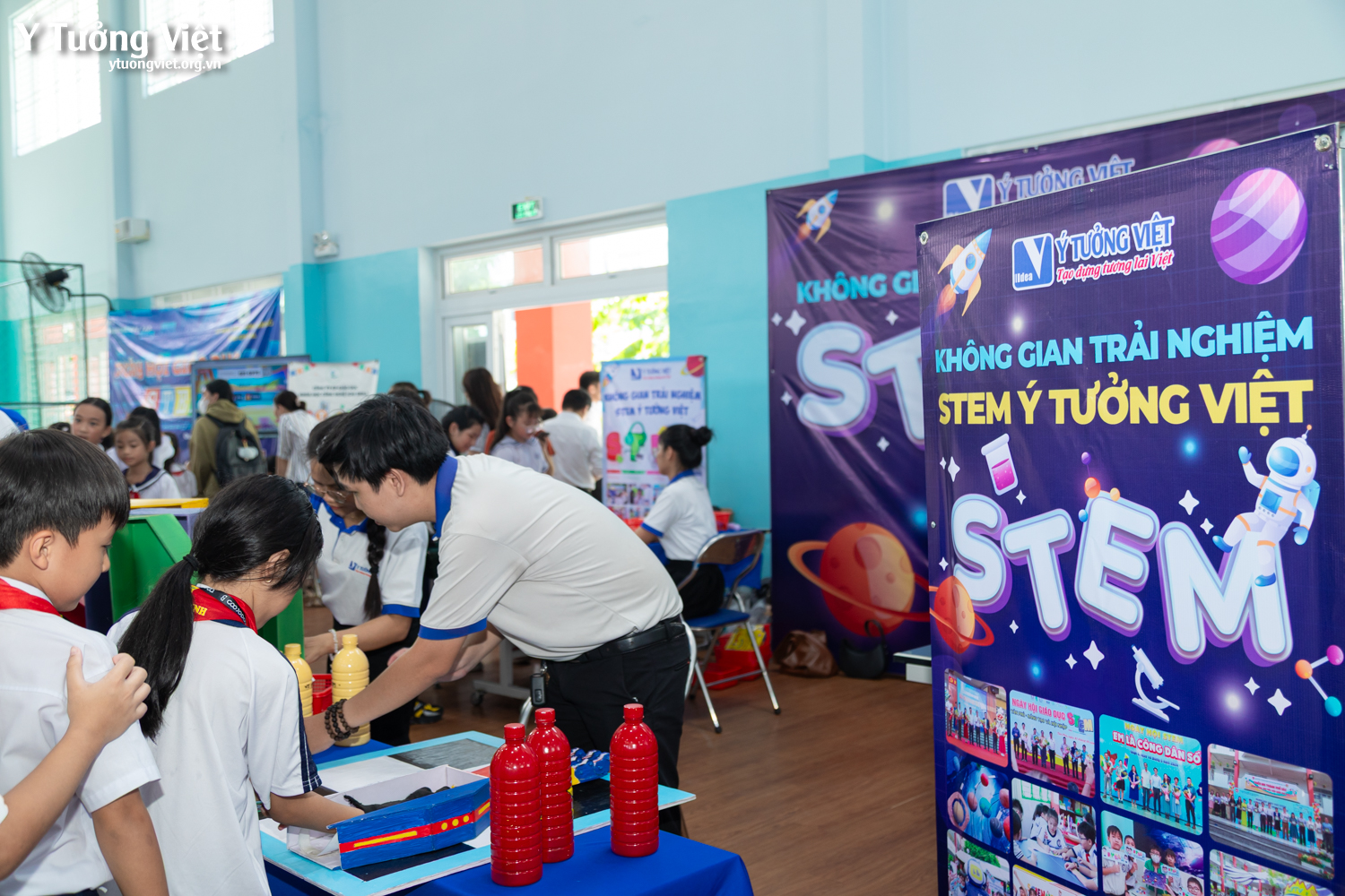 Ngày hội Giáo dục STEM cấp Tiểu học Quận 8: Khơi nguồn sáng tạo – Kiến tạo tương lai