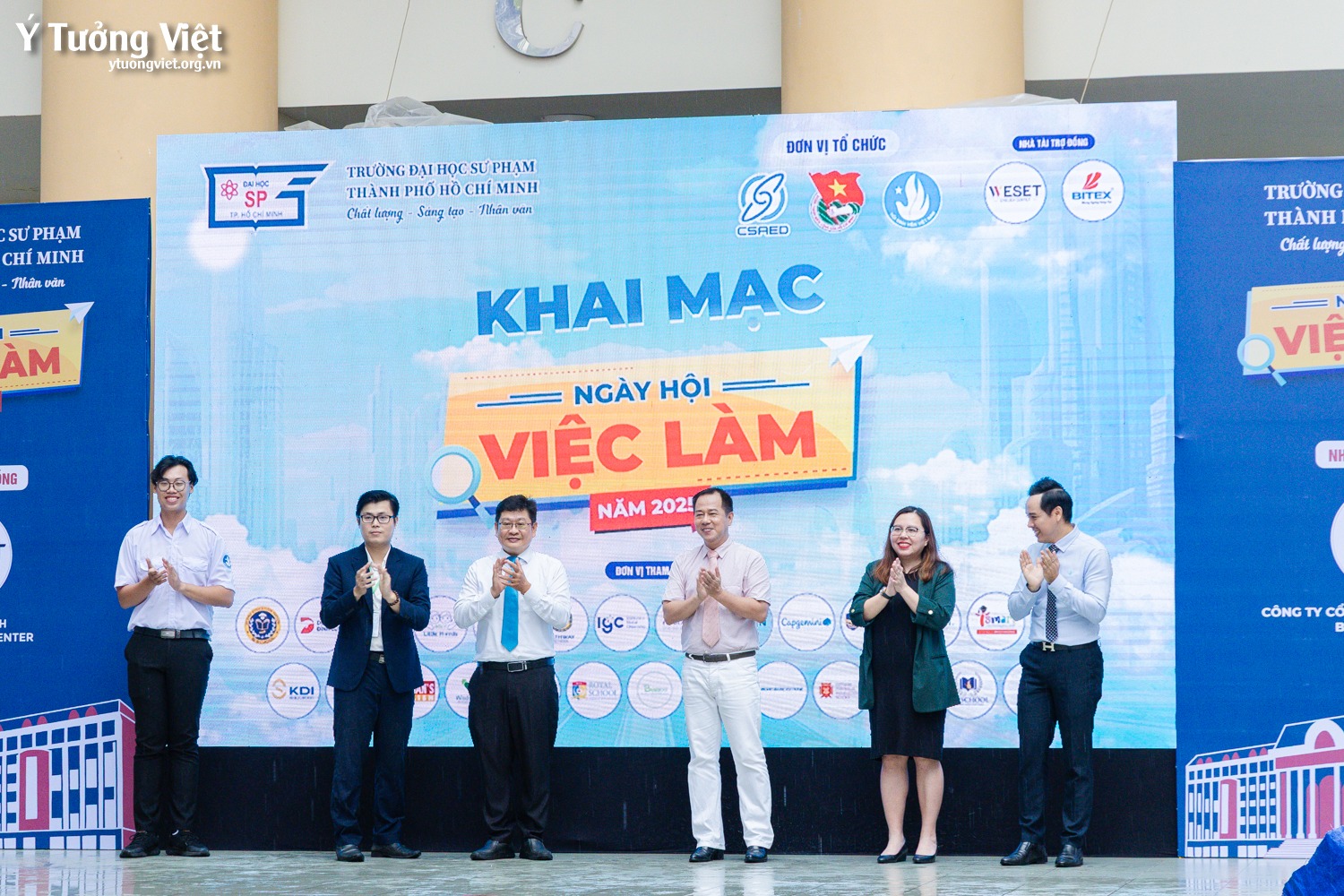 Ngày hội việc làm HCMUE 2025 | Không chỉ là tuyển dụng, mà là sứ mệnh kết nối những giá trị giáo dục bền vững