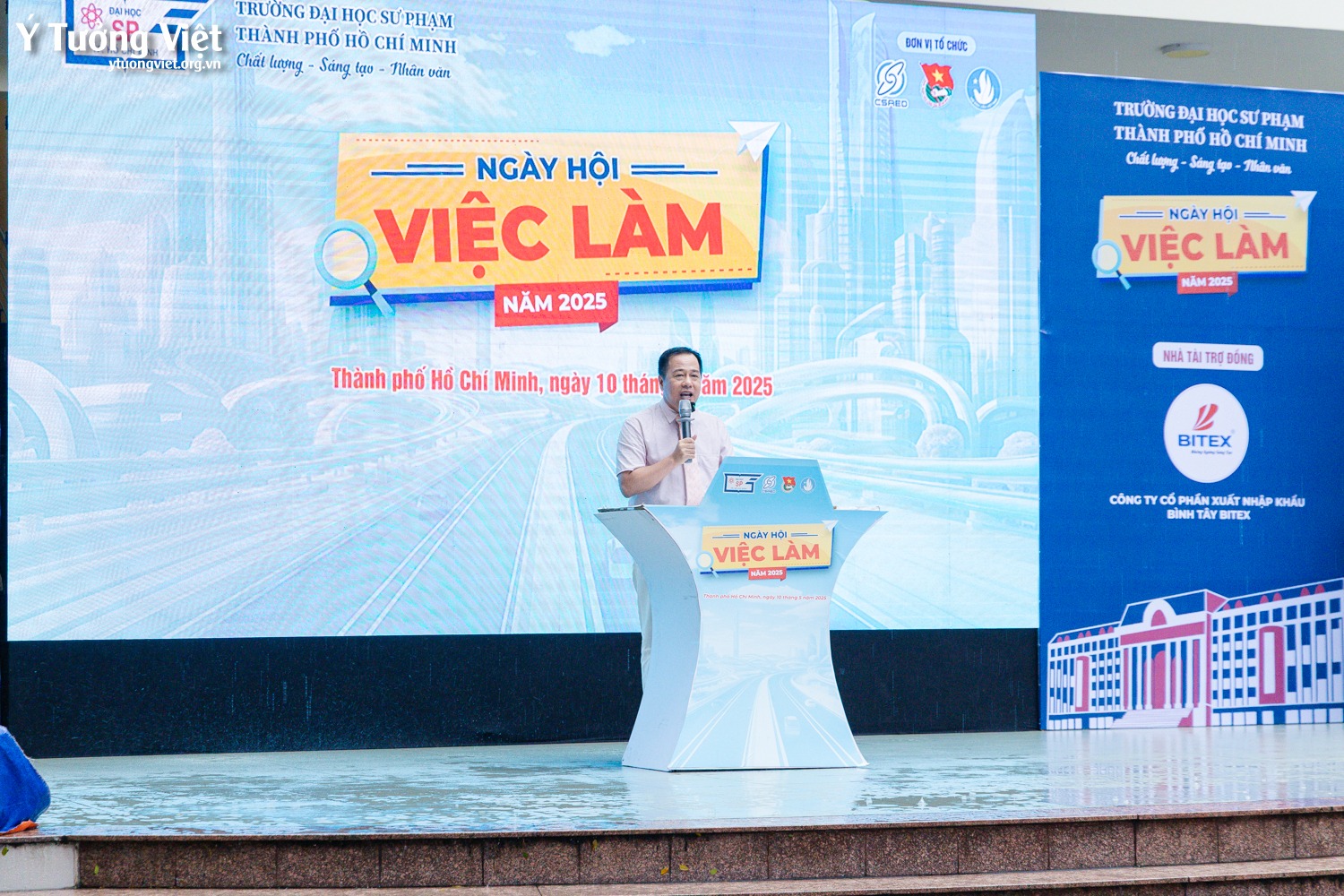 Ngày hội việc làm HCMUE 2025 | Không chỉ là tuyển dụng, mà là sứ mệnh kết nối những giá trị giáo dục bền vững