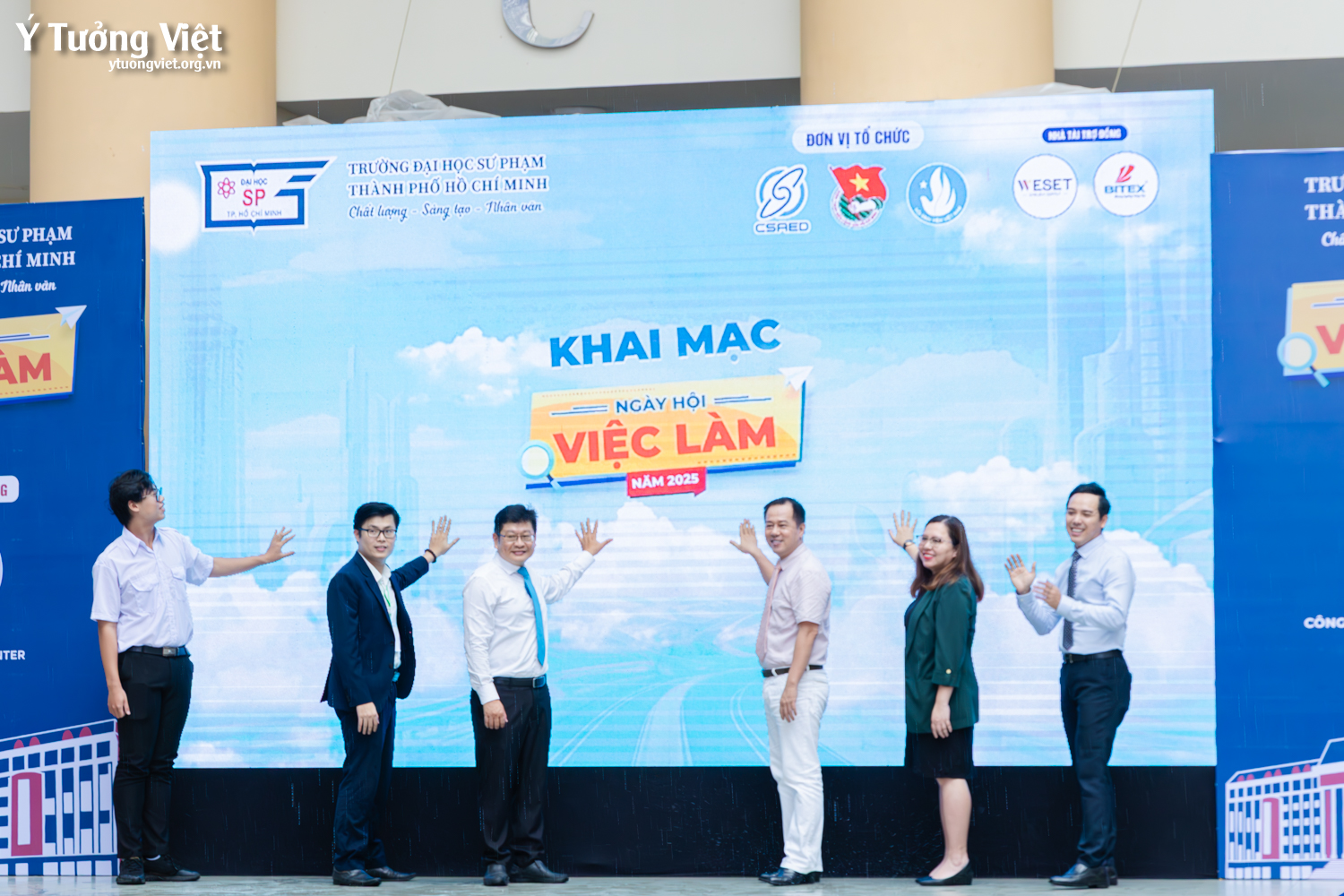 Ngày hội việc làm HCMUE 2025 | Không chỉ là tuyển dụng, mà là sứ mệnh kết nối những giá trị giáo dục bền vững
