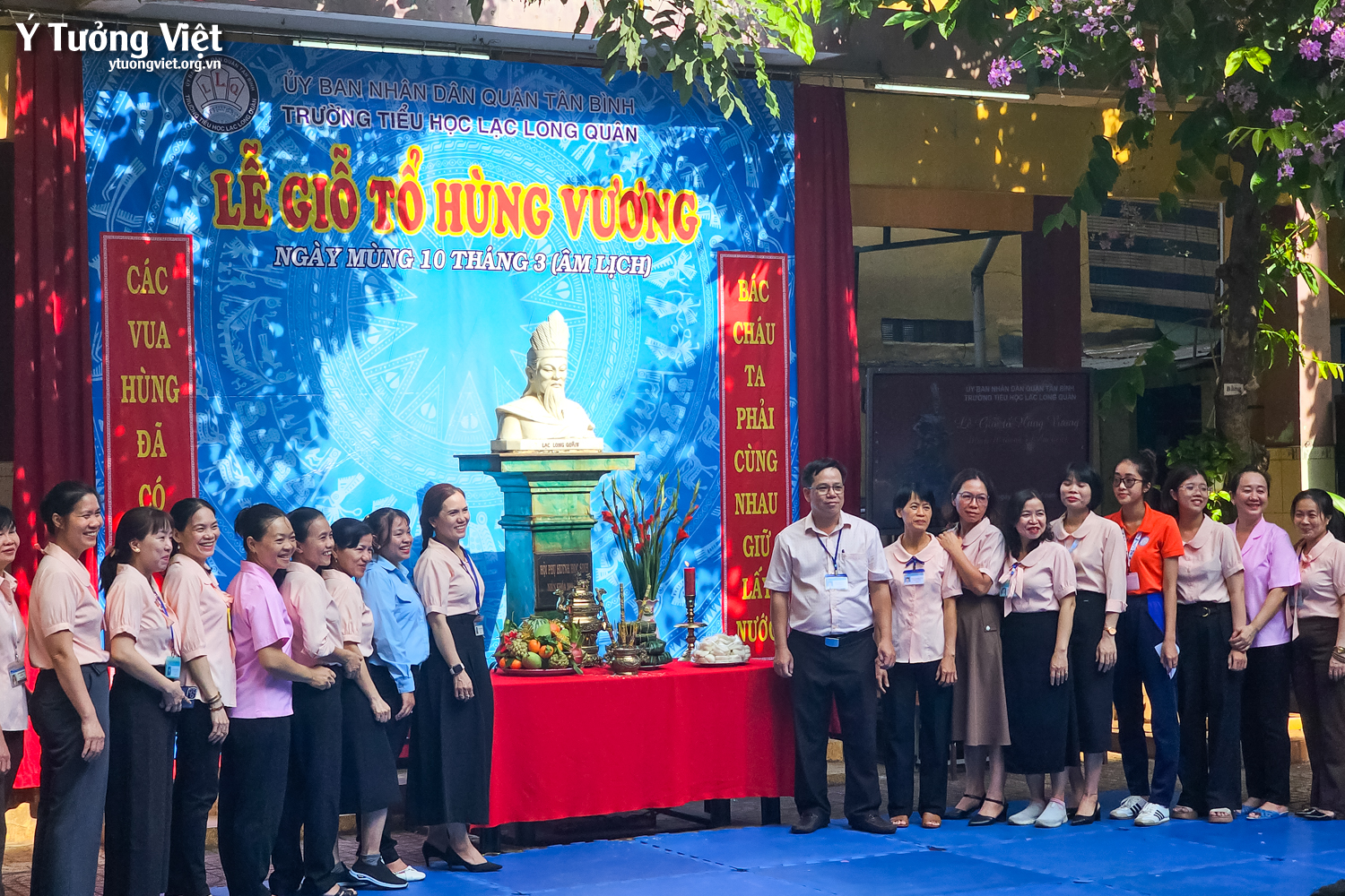 Vui học kỹ năng – Nhớ ơn nguồn cội cùng Lễ Giỗ Tổ Hùng Vương trường TH Lạc Long Quân