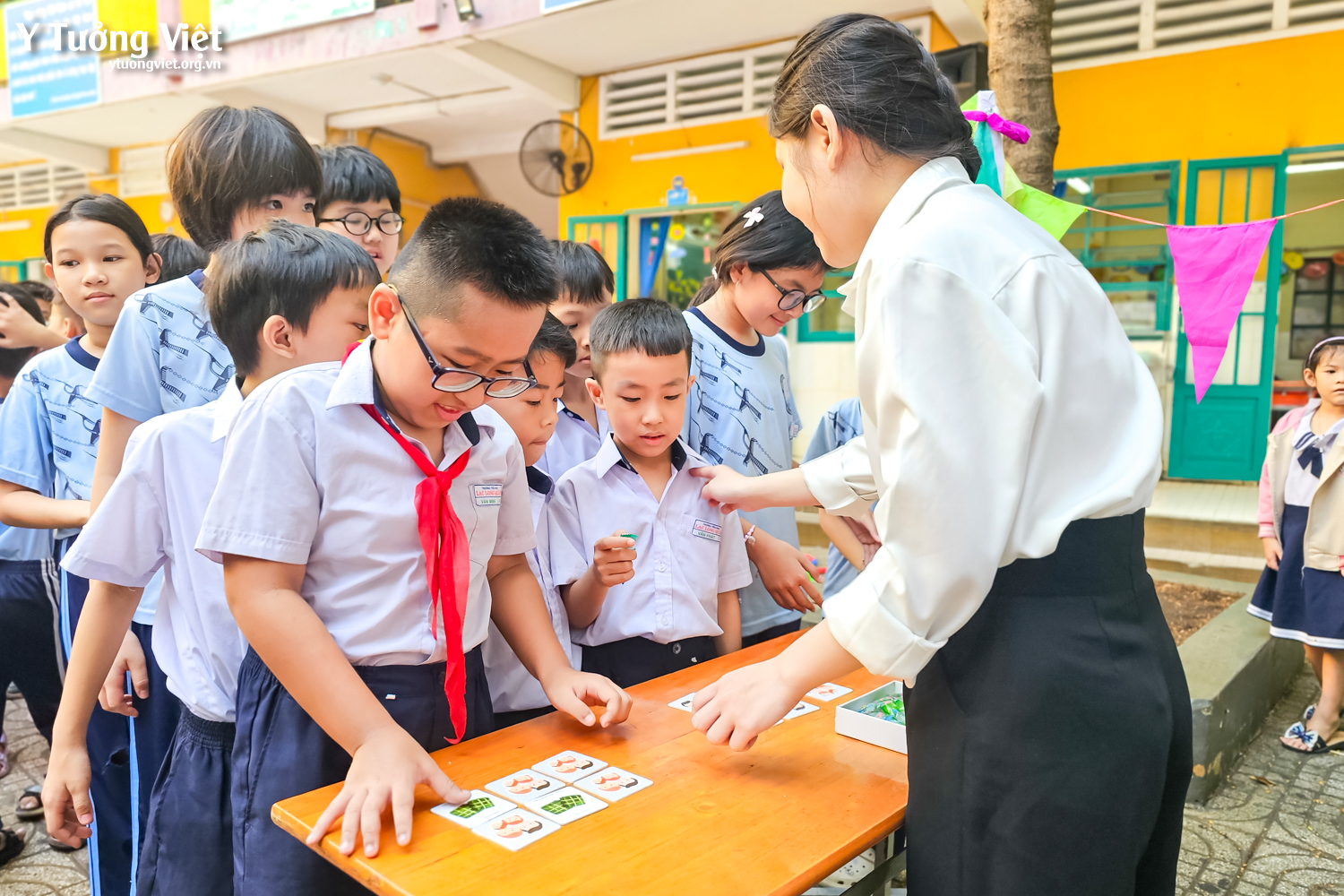 Vui học kỹ năng – Nhớ ơn nguồn cội cùng Lễ Giỗ Tổ Hùng Vương trường TH Lạc Long Quân