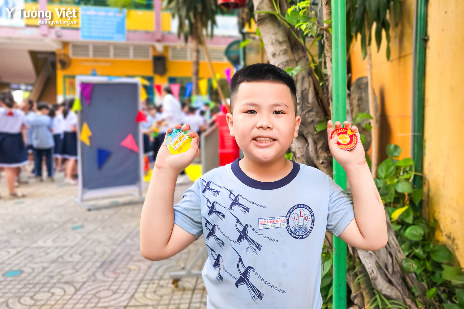 Vui học kỹ năng – Nhớ ơn nguồn cội cùng Lễ Giỗ Tổ Hùng Vương trường TH Lạc Long Quân