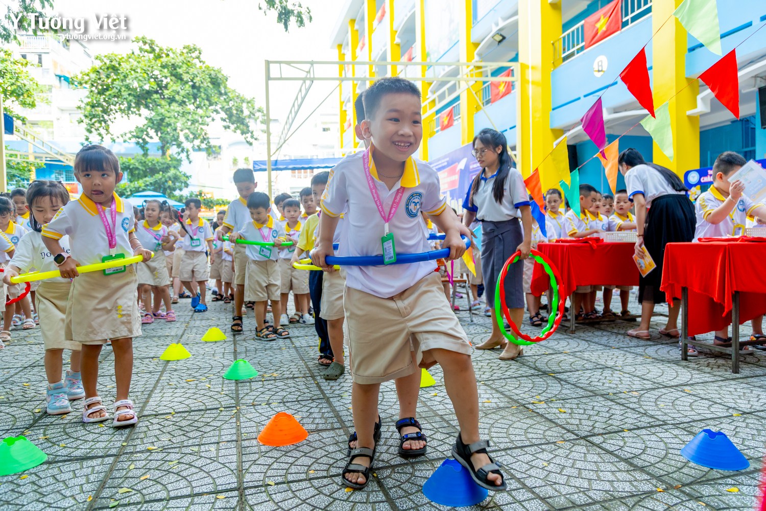 Chào mùa tựu trường 2025 – 2026 | Những khoảng khắc đáng yêu của team lớp một Trường TH Đoàn Thị Điểm, TH Lê Thánh Tông & TH Bình Hòa