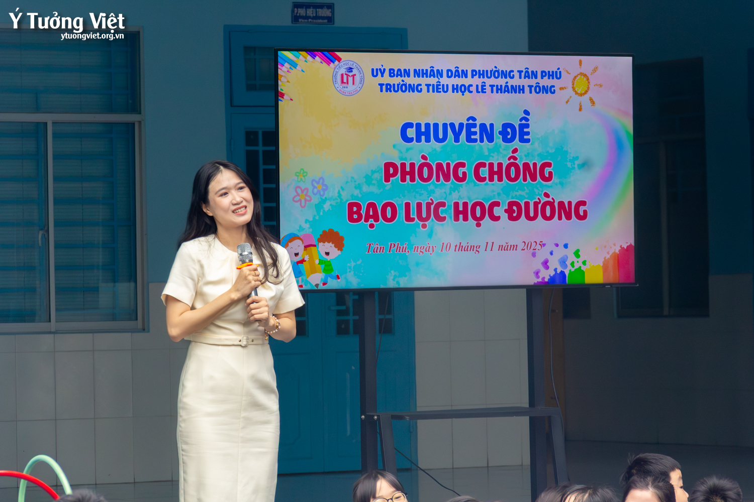 Nối dài hành trình “Phòng chống bạo lực học đường” cùng Trường TH Lê Thánh Tông