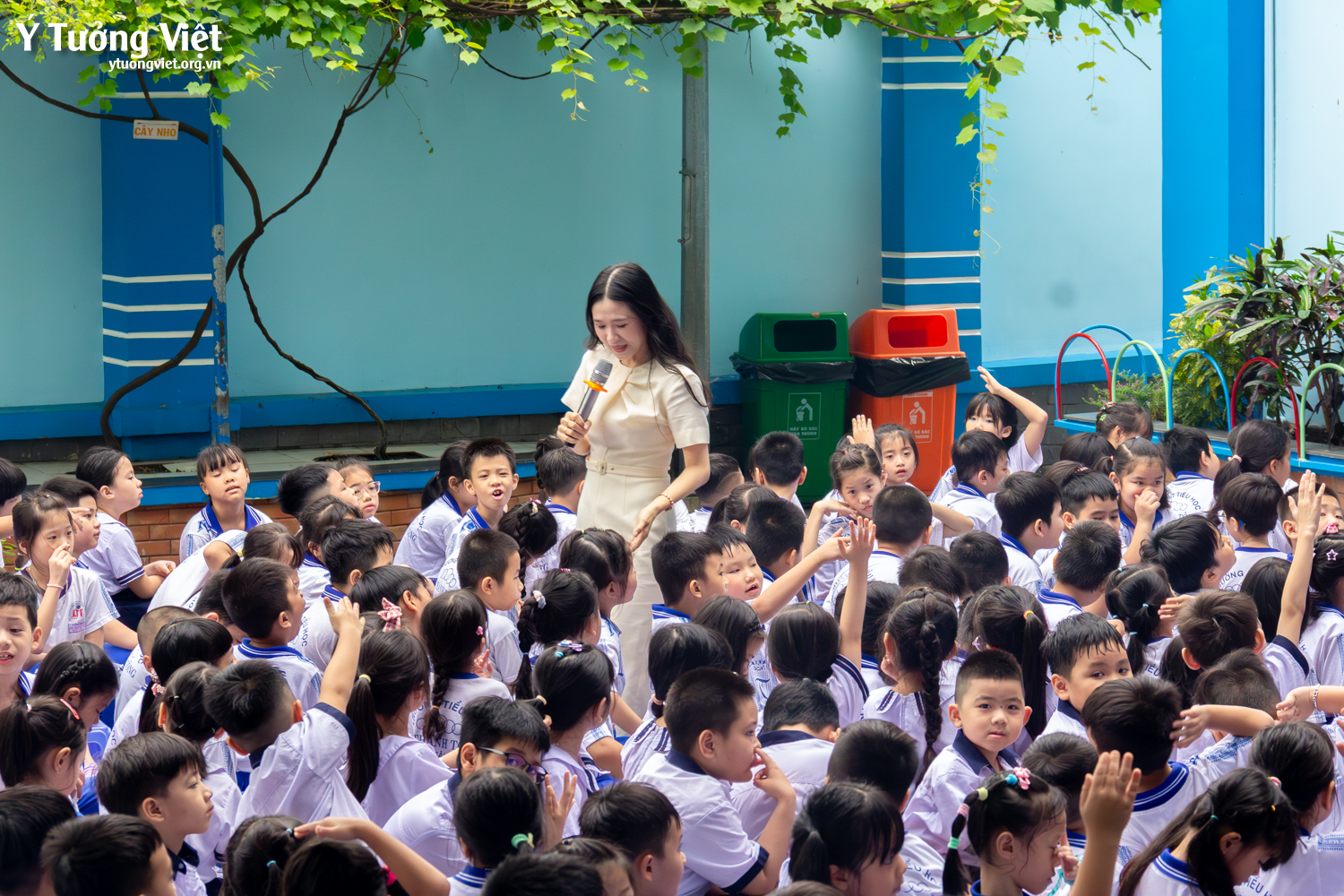 Nối dài hành trình “Phòng chống bạo lực học đường” cùng Trường TH Lê Thánh Tông