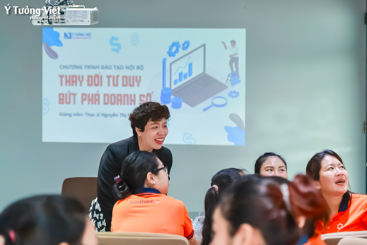 Ý Tưởng Việt & Ben Thanh TCS | Chương trình đào tạo “Thay đổi tư duy – Bứt phá doanh số”