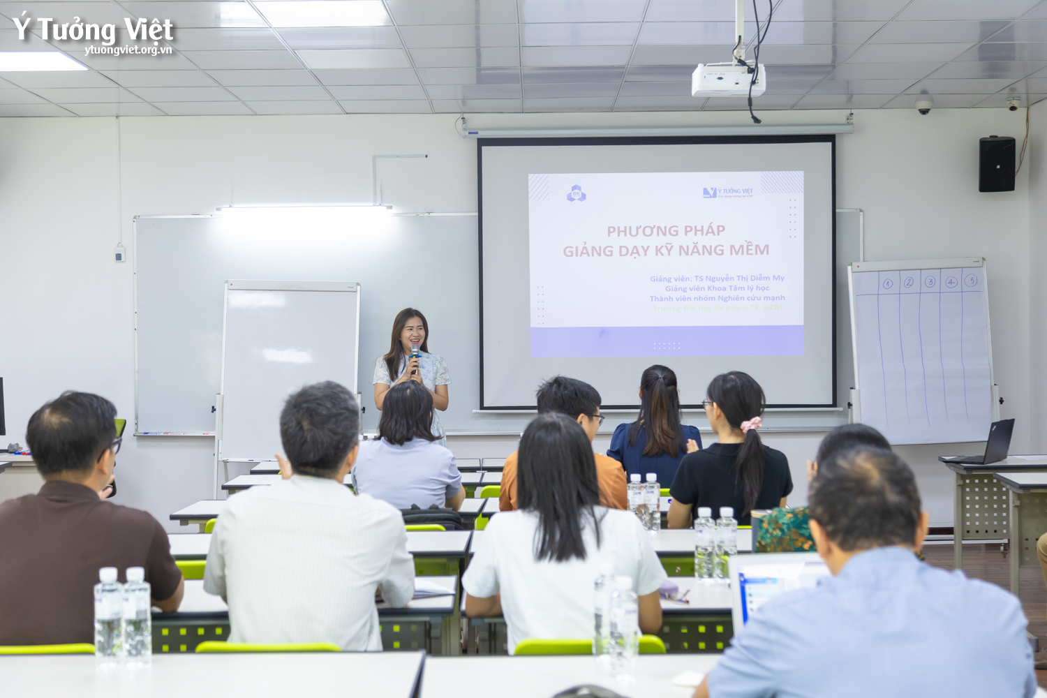 Ý Tưởng Việt & Trường Đại học Bách khoa TPHCM | Phối hợp triển khai Chương trình đào tạo “Phương pháp giảng dạy kỹ năng mềm cho sinh viên”