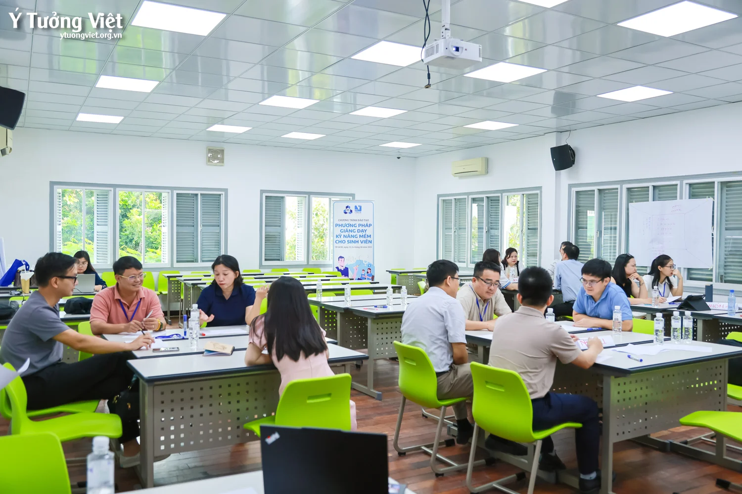 Ý Tưởng Việt & Trường Đại học Bách khoa TPHCM | Phối hợp triển khai Chương trình đào tạo “Phương pháp giảng dạy kỹ năng mềm cho sinh viên”