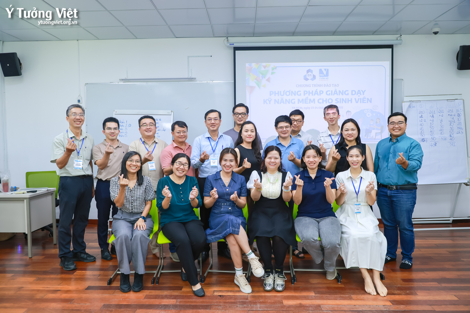 Ý Tưởng Việt & Trường Đại học Bách khoa TPHCM | Phối hợp triển khai Chương trình đào tạo “Phương pháp giảng dạy kỹ năng mềm cho sinh viên”