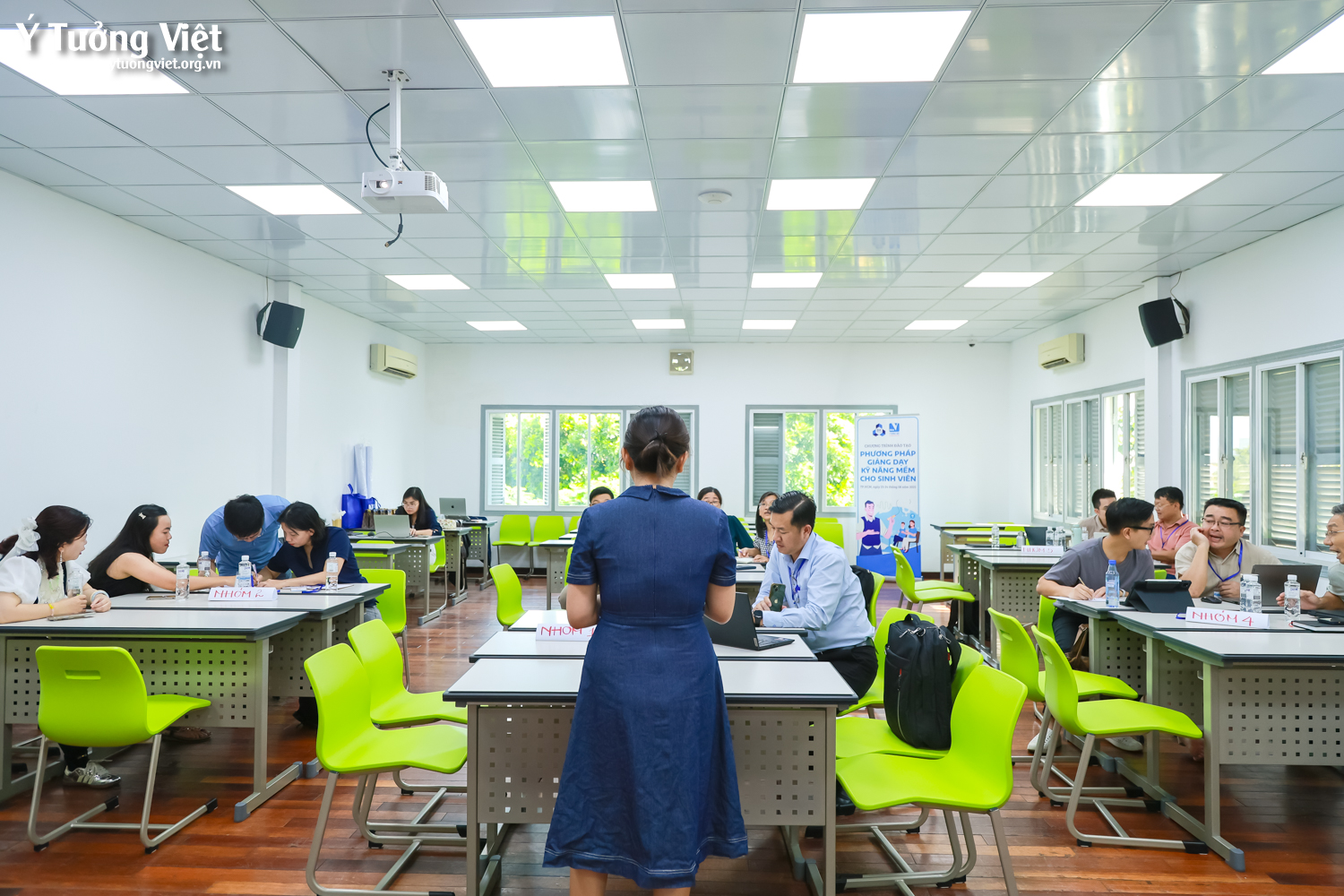 Ý Tưởng Việt & Trường Đại học Bách khoa TPHCM | Phối hợp triển khai Chương trình đào tạo “Phương pháp giảng dạy kỹ năng mềm cho sinh viên”