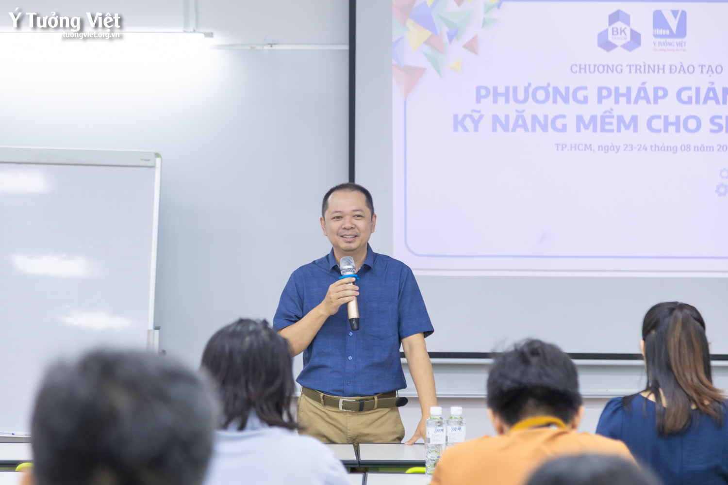 Ý Tưởng Việt & Trường Đại học Bách khoa TPHCM | Phối hợp triển khai Chương trình đào tạo “Phương pháp giảng dạy kỹ năng mềm cho sinh viên”