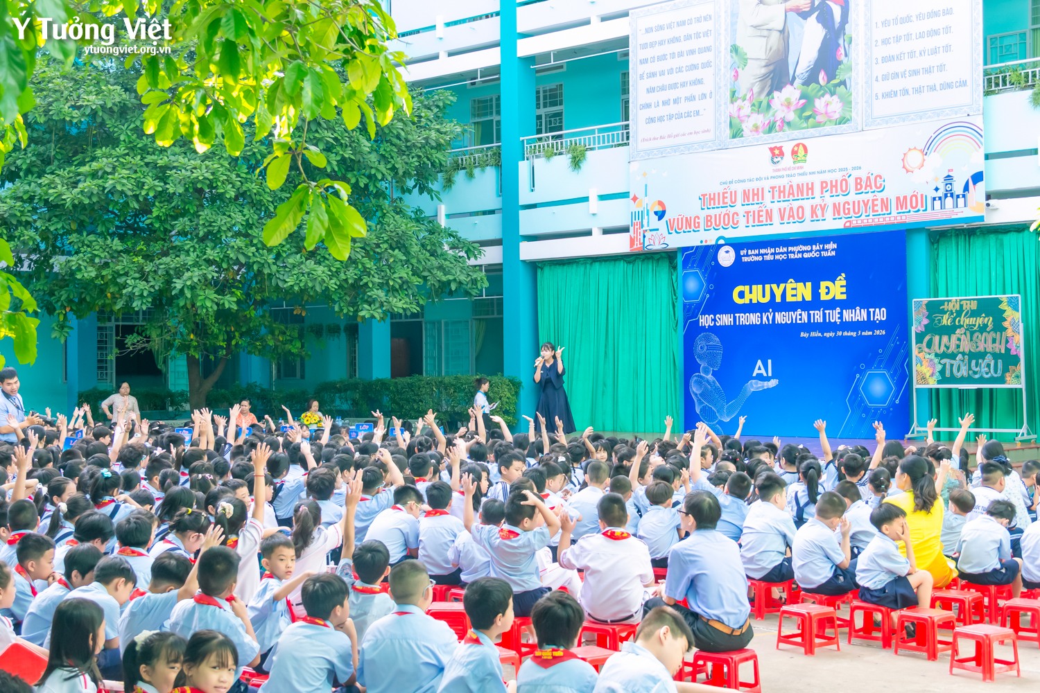 Từ lớp học đến không gian mạng: Trang bị kỹ năng cho thế hệ công dân số trong thời đại AI