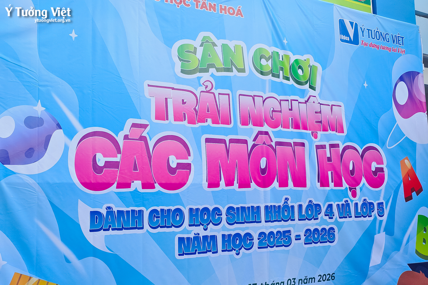 Từ lớp học đến sân chơi: Khi kiến thức trở thành trải nghiệm đáng nhớ của học sinh