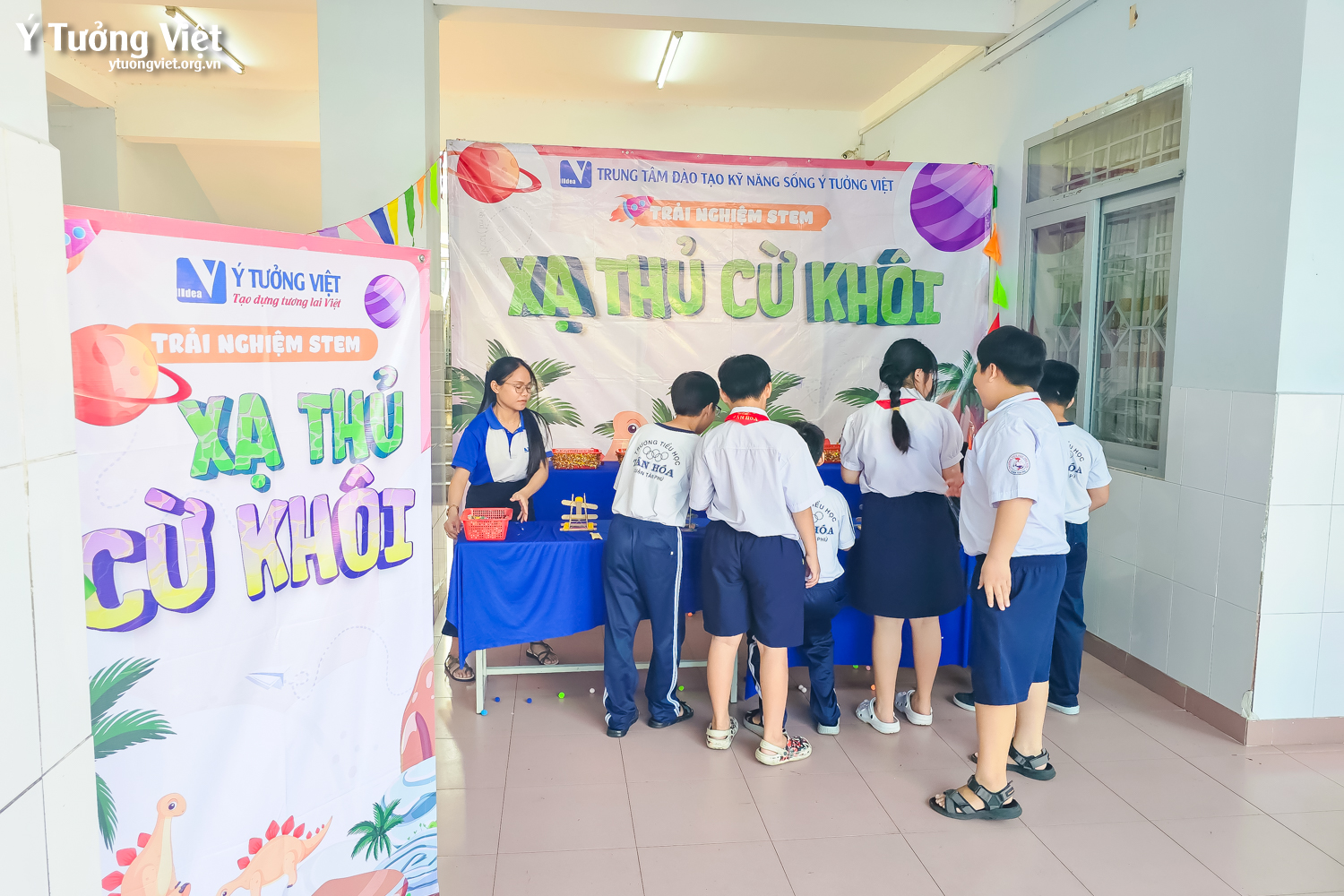 Từ lớp học đến sân chơi: Khi kiến thức trở thành trải nghiệm đáng nhớ của học sinh