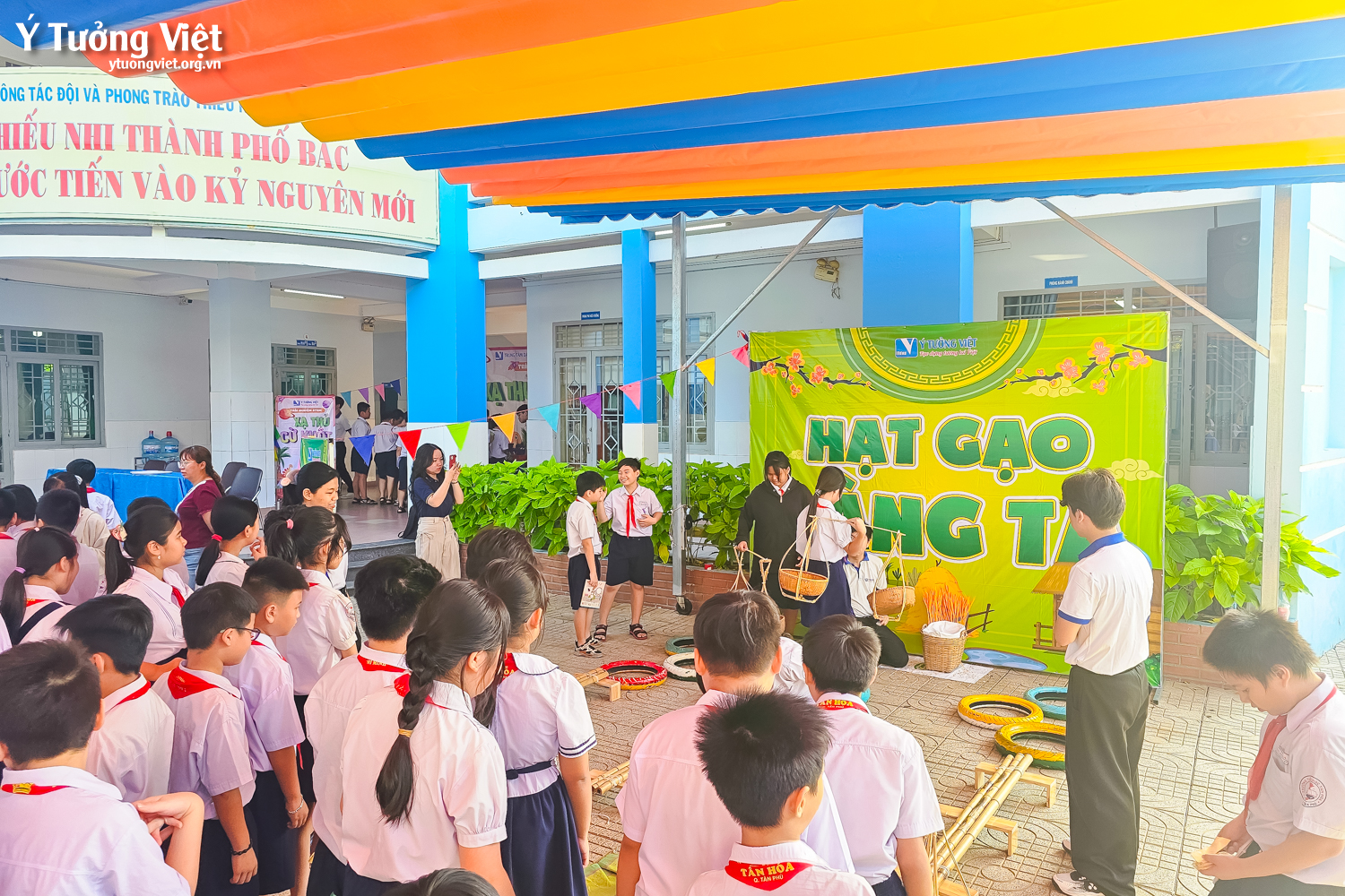 Từ lớp học đến sân chơi: Khi kiến thức trở thành trải nghiệm đáng nhớ của học sinh