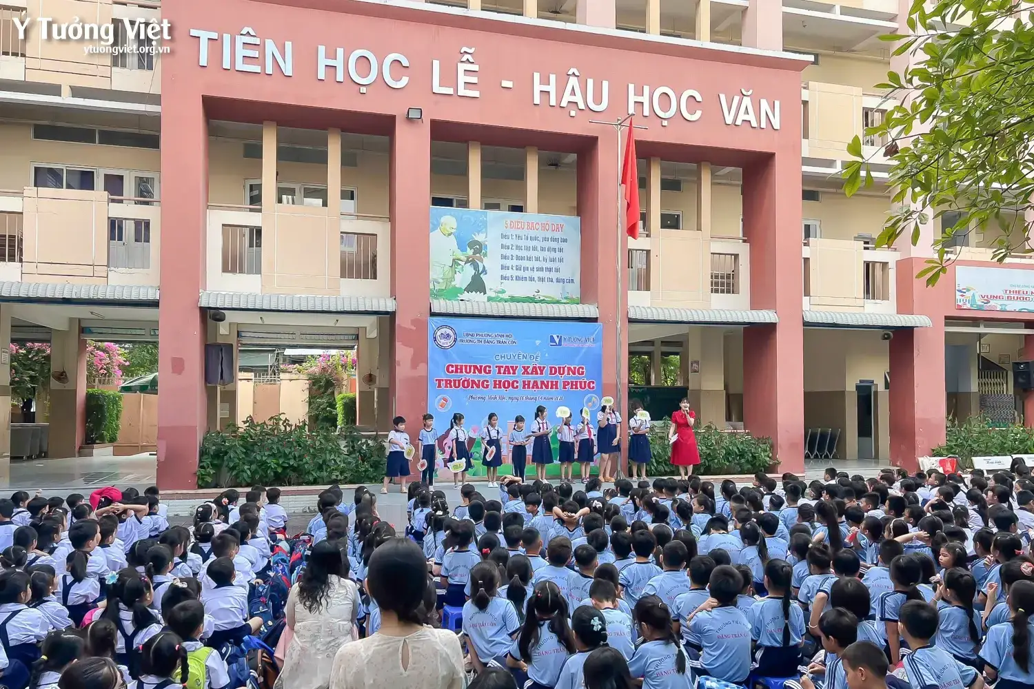 Xây dựng trường học hạnh phúc tại TH Đặng Trần Côn: Khi mỗi ngày đến trường là một ngày vui