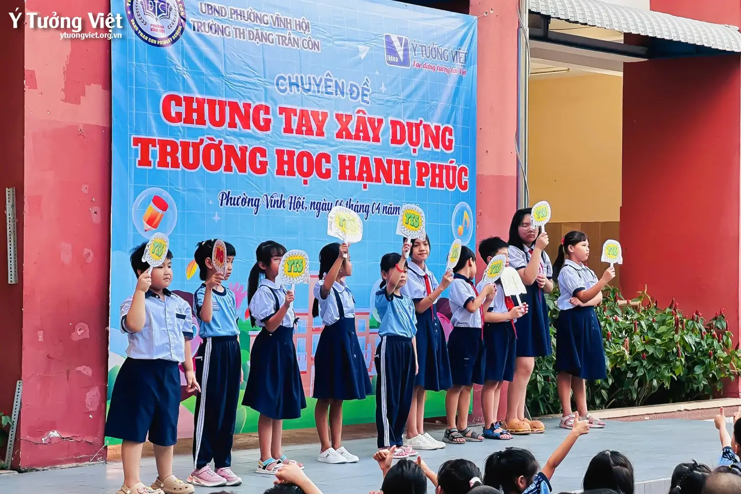 Xây dựng trường học hạnh phúc tại TH Đặng Trần Côn: Khi mỗi ngày đến trường là một ngày vui
