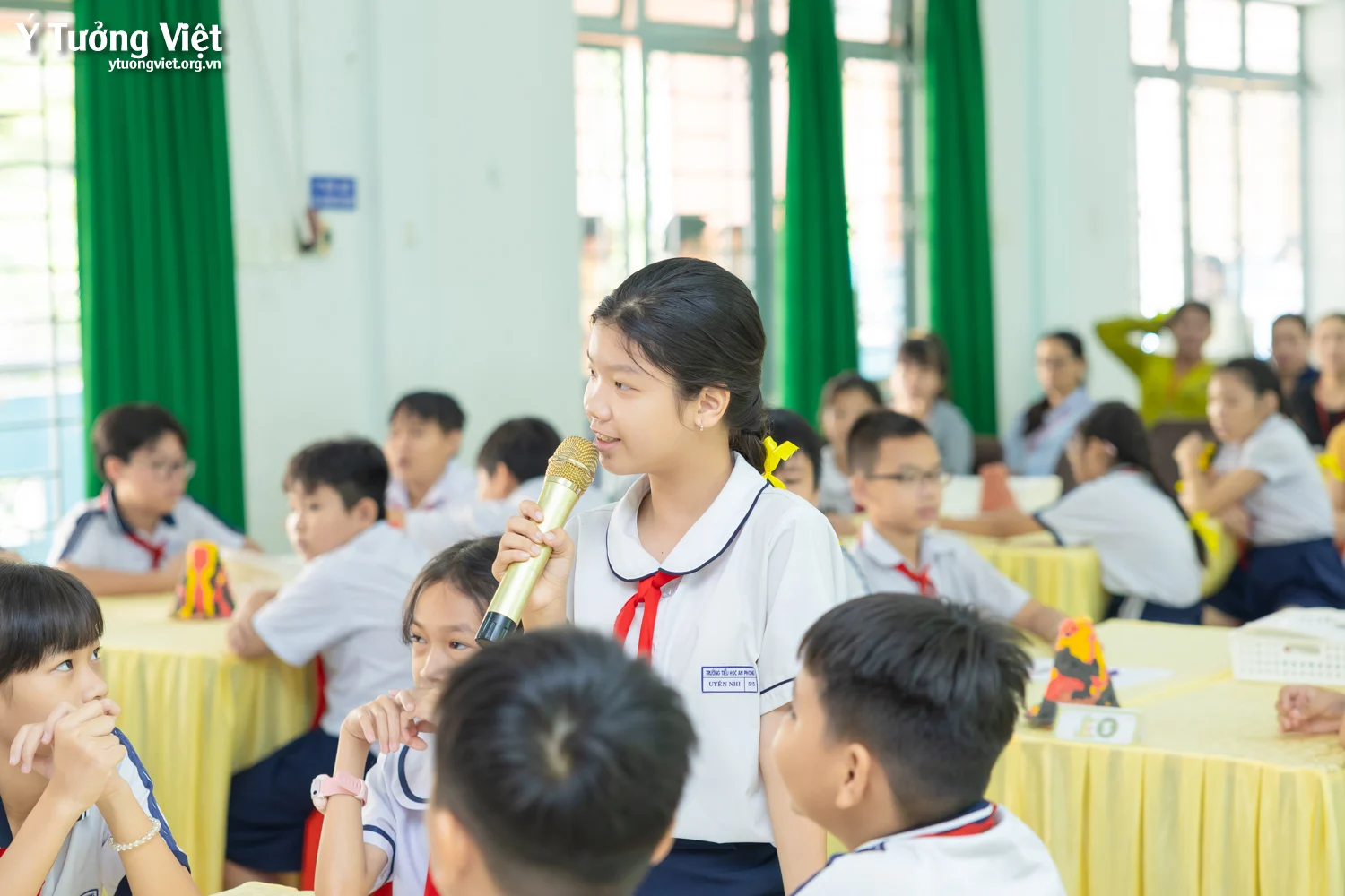 Tiết học mở STEM “Núi lửa phun trào” tại TH An Phong: Khơi dậy tư duy sáng tạo