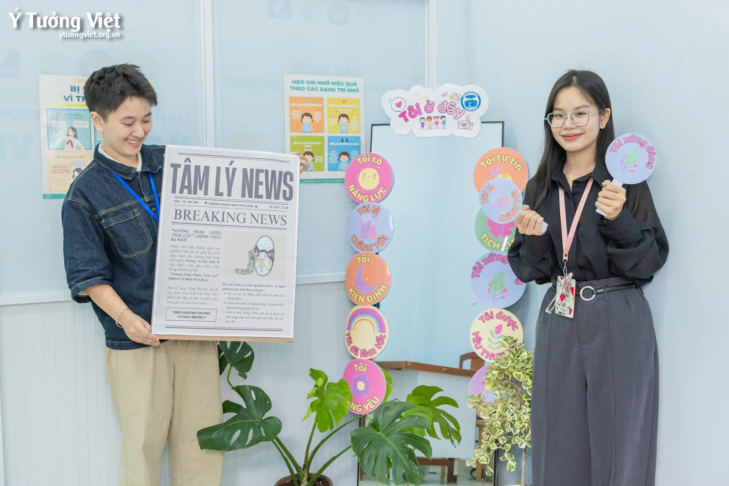 Chăm sóc sức khỏe tinh thần tại THCS Đoàn Thị Điểm: “Gương phản chiếu tích cực” – Ở đây, bây giờ và hạnh phúc