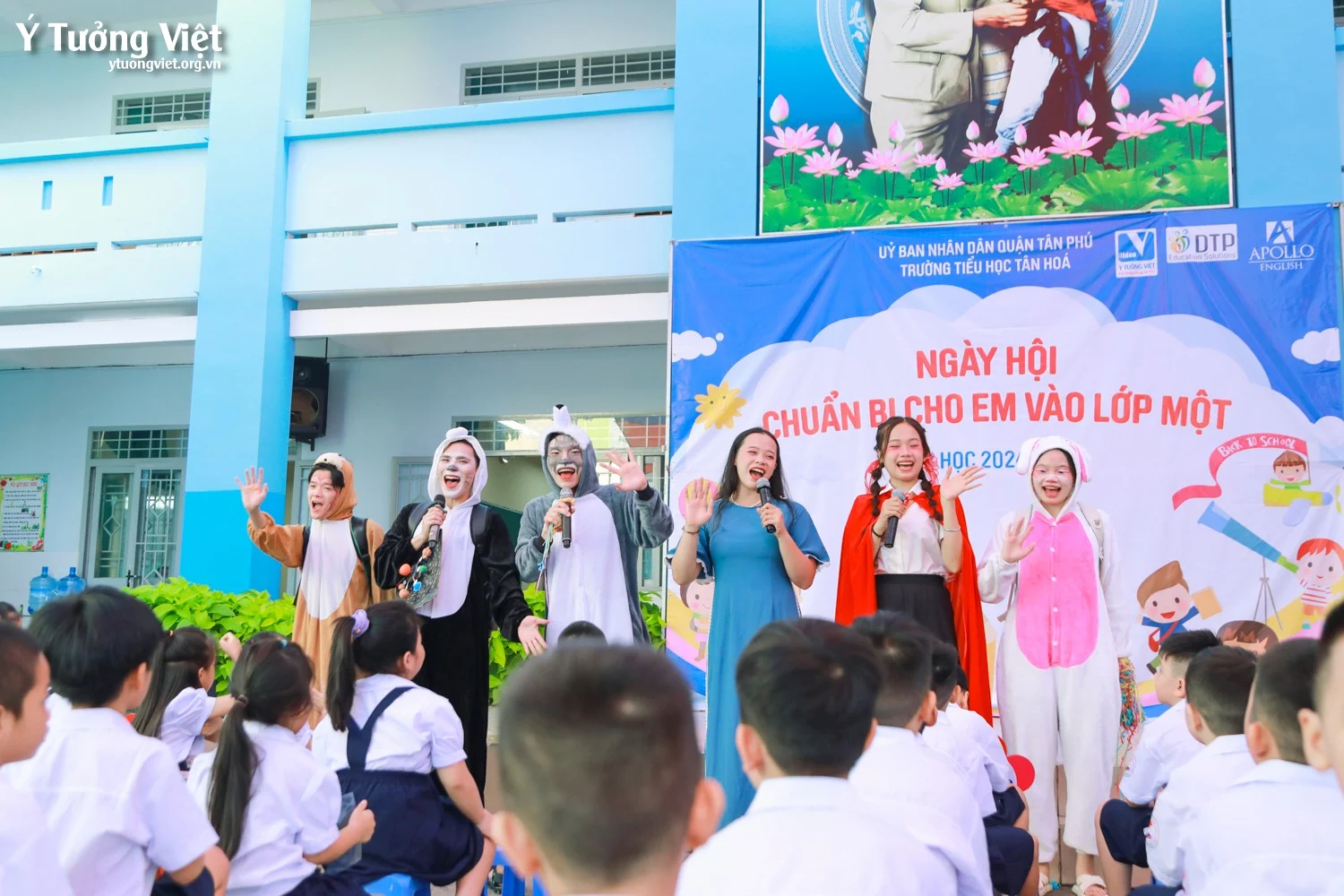 Chào mùa tựu trường 2024 – 2025 | Kịch tuổi thơ “Khăn đỏ đi học” & sân khấu ảo thuật ấn tượng