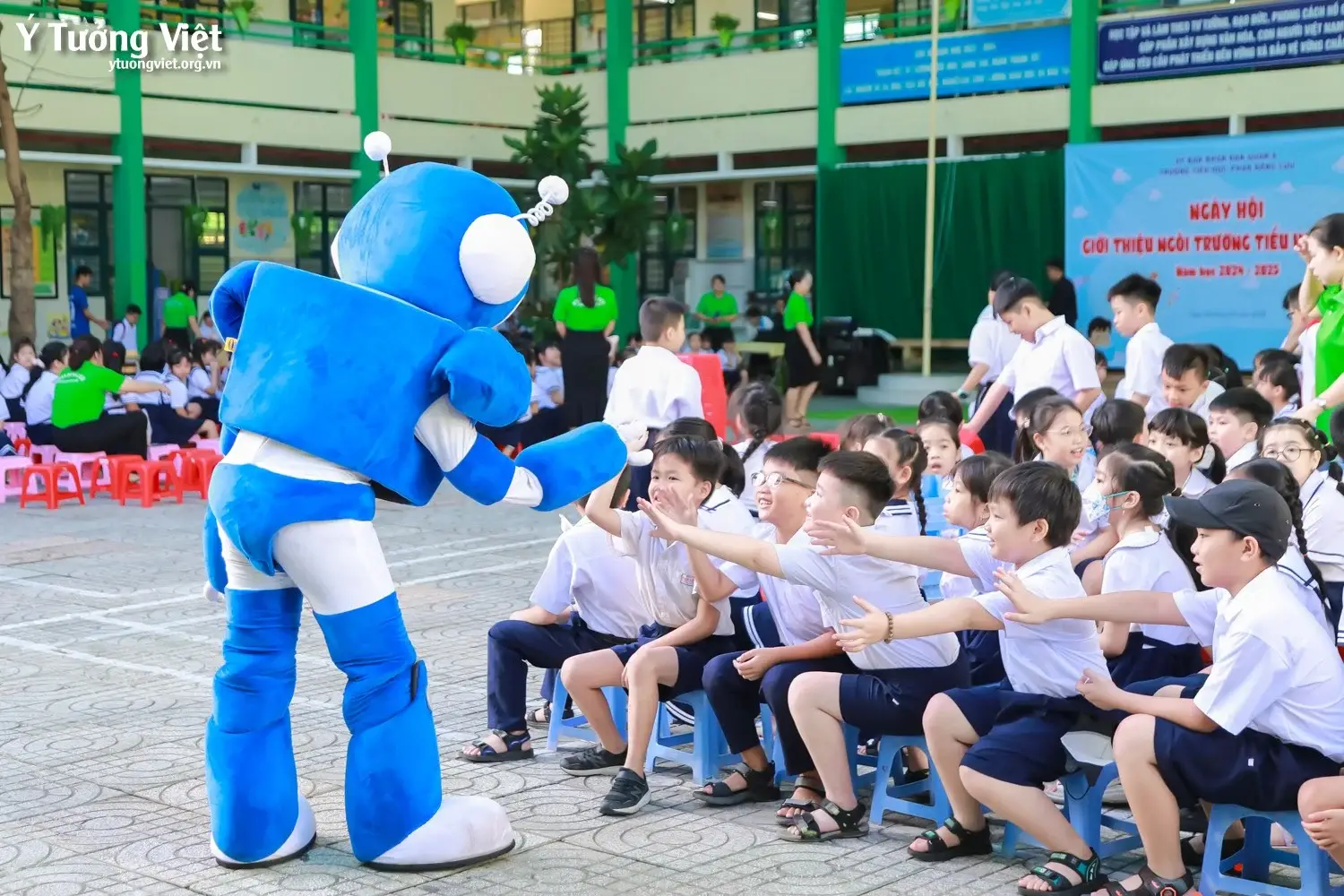 Chào mùa tựu trường 2024 – 2025 | Ngày hội đón học sinh lớp một – Lời tạm biệt ở Trường TH Phan Đăng Lưu, TH Võ Thị Sáu