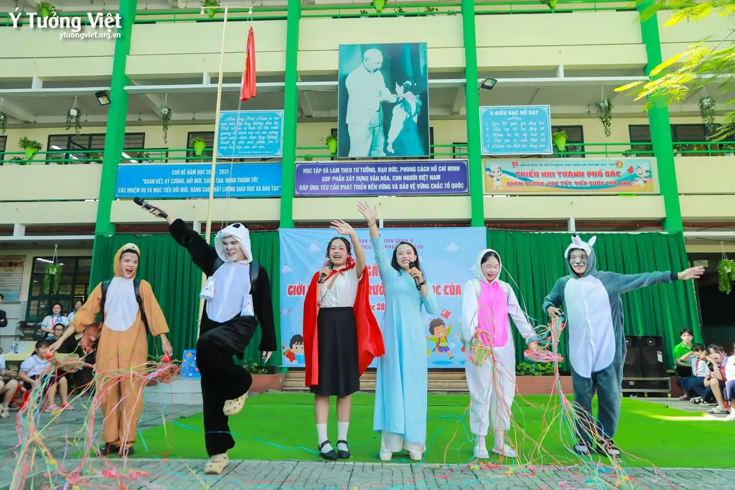 Chào mùa tựu trường 2024 – 2025 | Ngày hội đón học sinh lớp một – Lời tạm biệt ở Trường TH Phan Đăng Lưu, TH Võ Thị Sáu